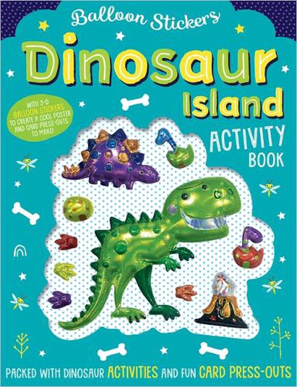 Dinosaur Island Activity Book by Stuart Lynch (English) Paperback Book