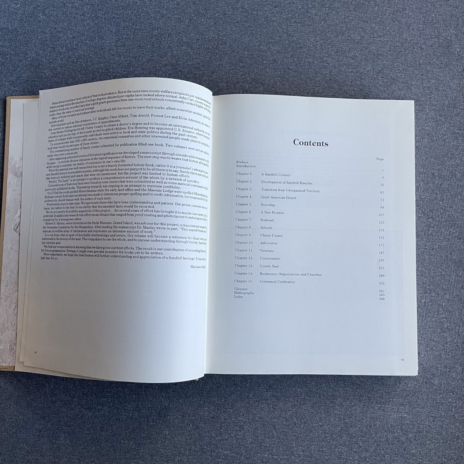 A Sandhill Century: A History of Cherry County, Nebraska Hardcover Vol I And II