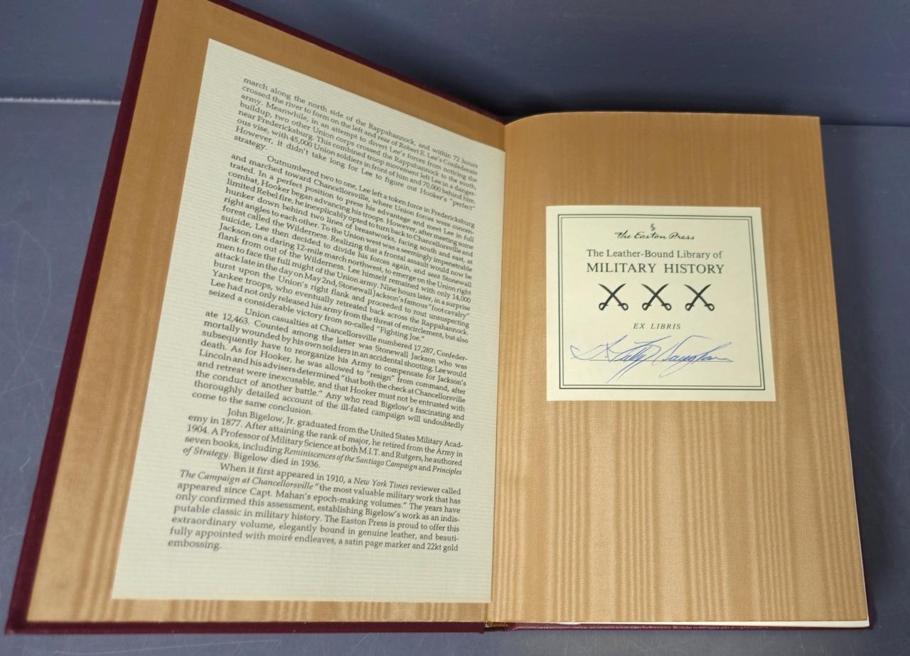 The Easton Press Lot of 4 Collector’s Edition Hardcover Leather Books 1991
