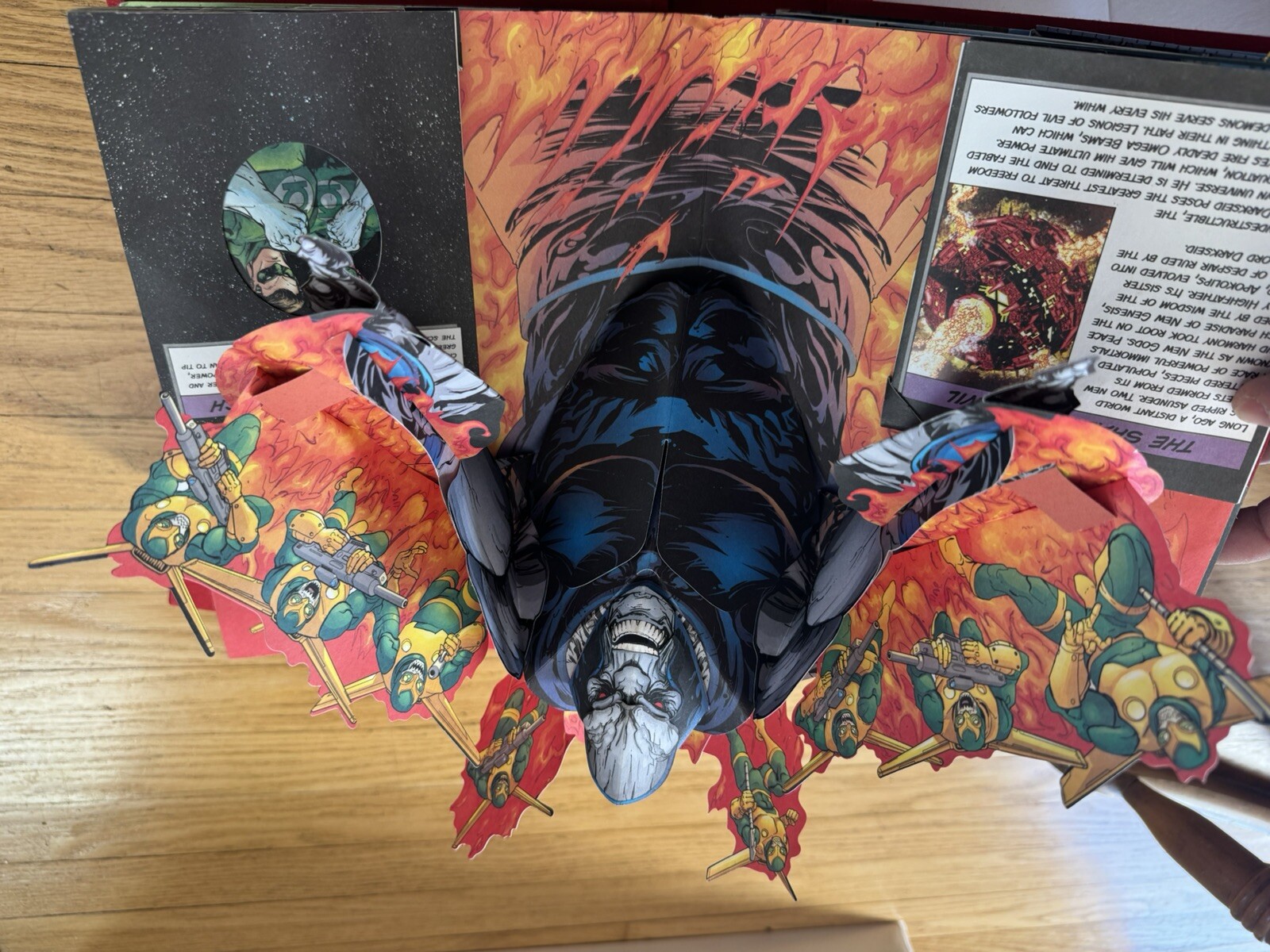 Limited Edition: DC Super Heros Pop Up Book Matthew Reinhart Signed Numbered 1st