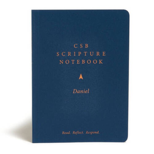 CSB Scripture Notebook, Daniel: Read Reflect Respond – Paperback – GOOD
