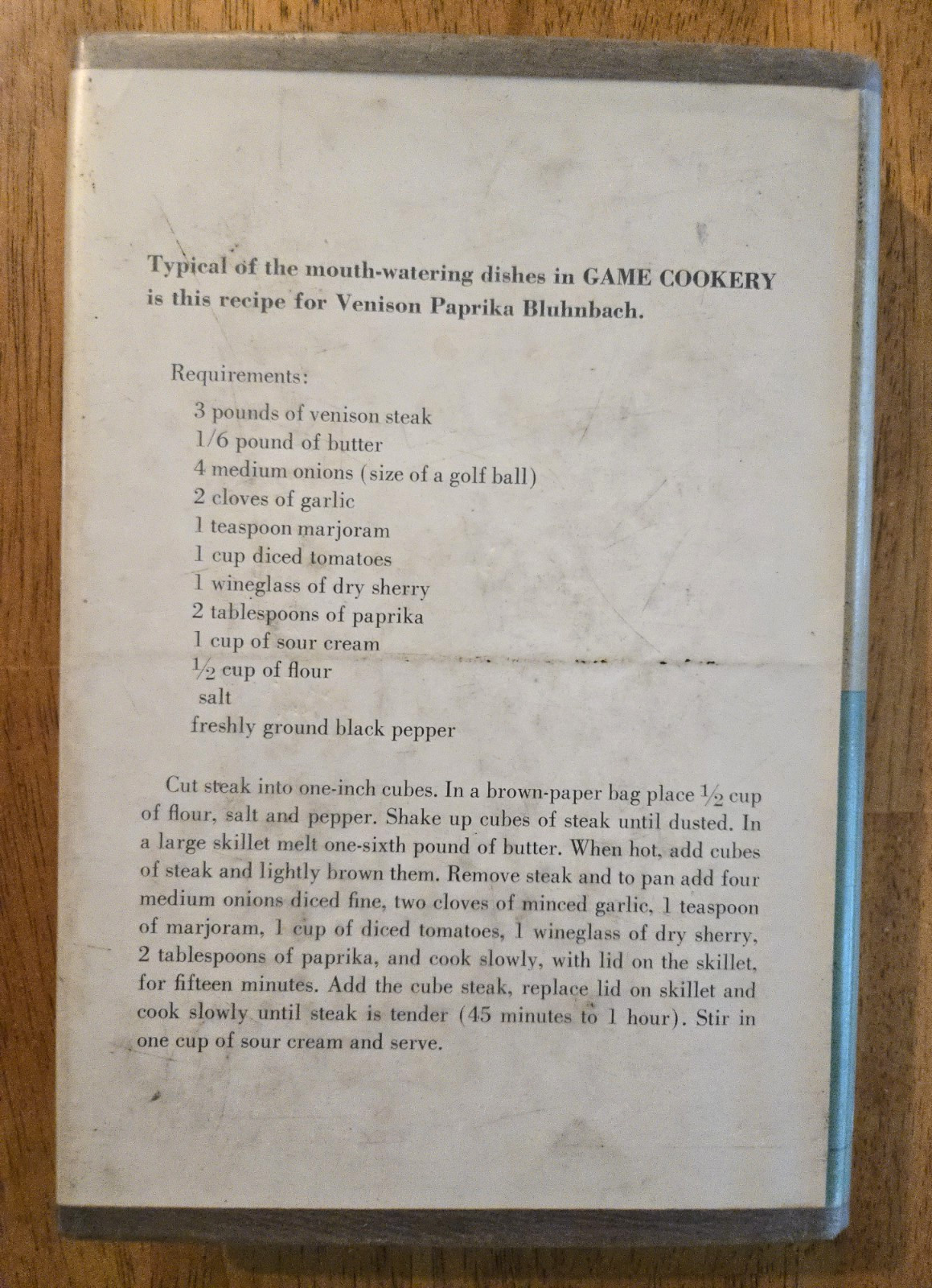 Lot of 6 American Cookbooks: Bull Cook, Early American Cookbook, Game Cookery