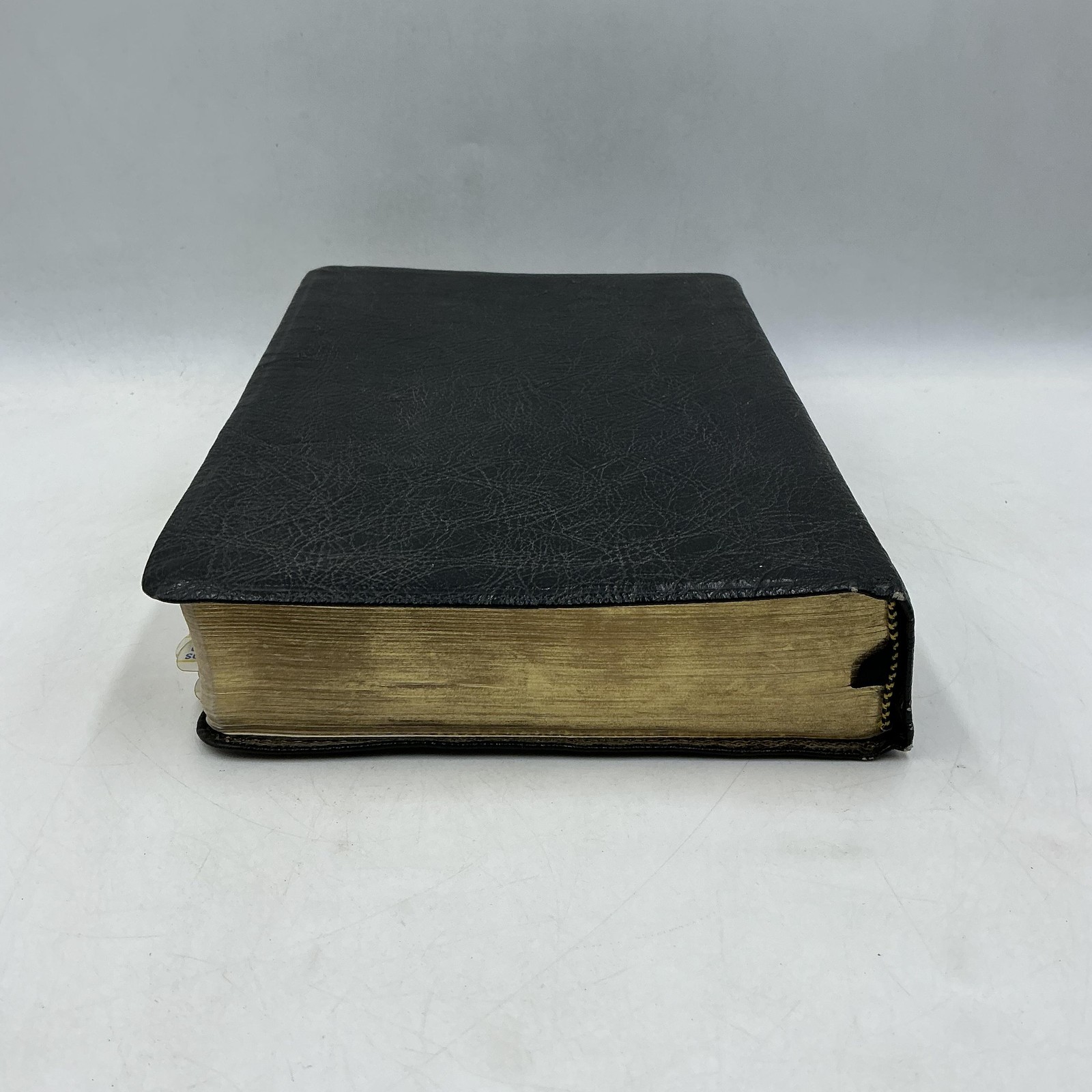 Vintage Holy Bible The Open Bible NKJV Expanded Edition Thomas Nelson Leather