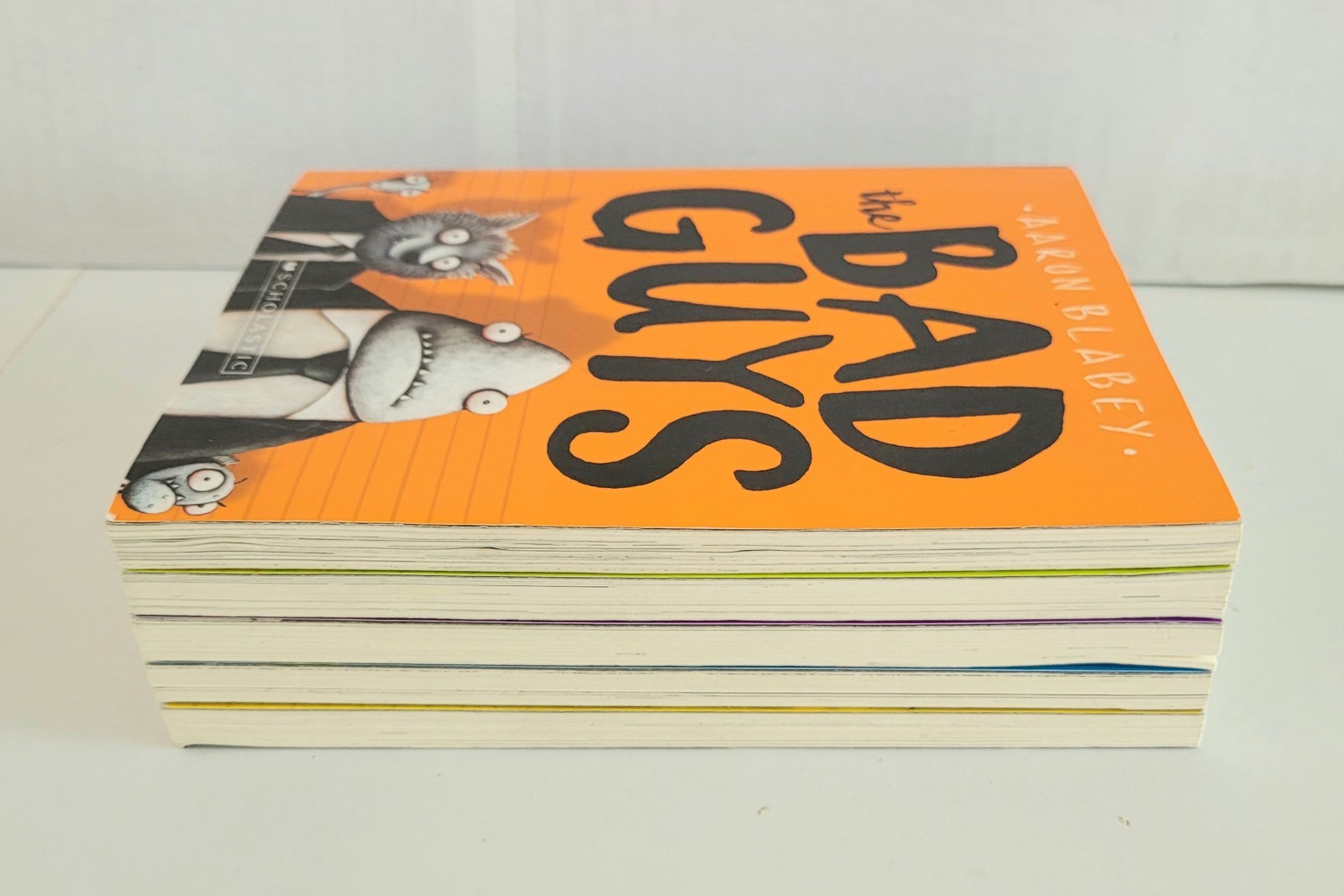 Bad Guys Books 1-5 by Aaron Blabey, Very Good Condition Scholastic