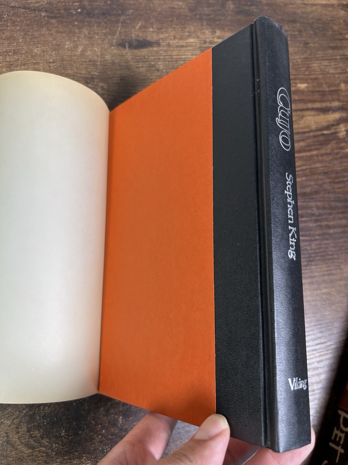 Cujo Stephen King Book Club Edition hardcover with dust jacket 1981 Viking