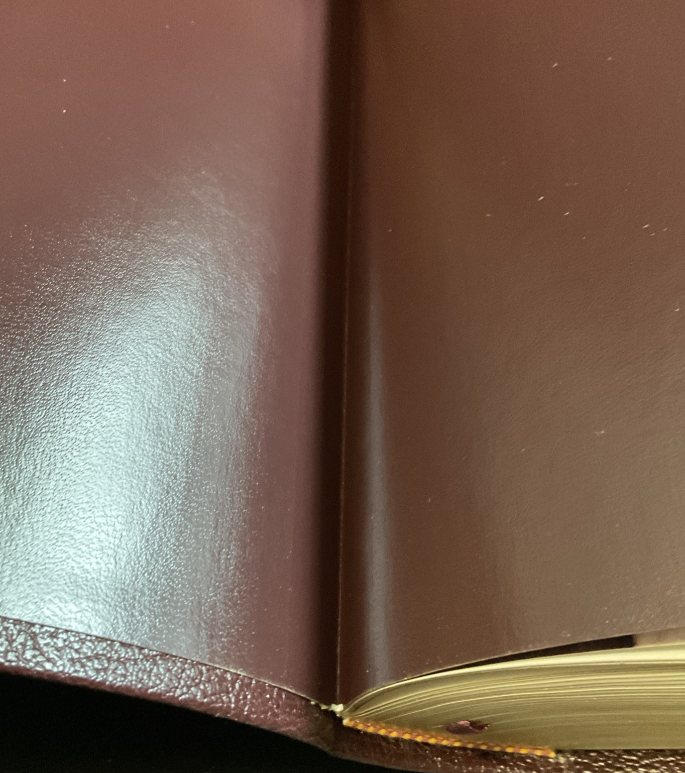 The International Inductive Study Bible NASB Burgundy Genuine Leather Brand New