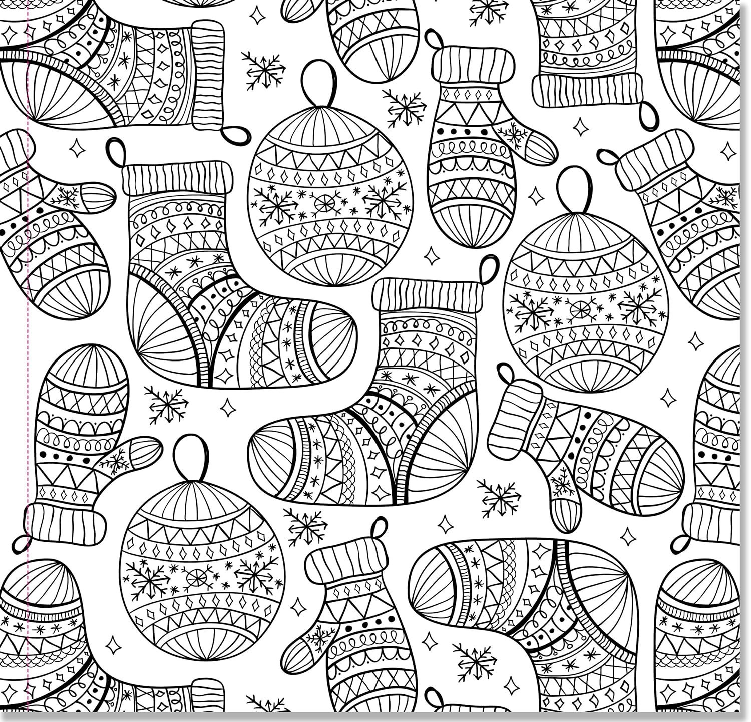 Christmas Designs Coloring Book Adult Coloring Book 31 Coloring Pages