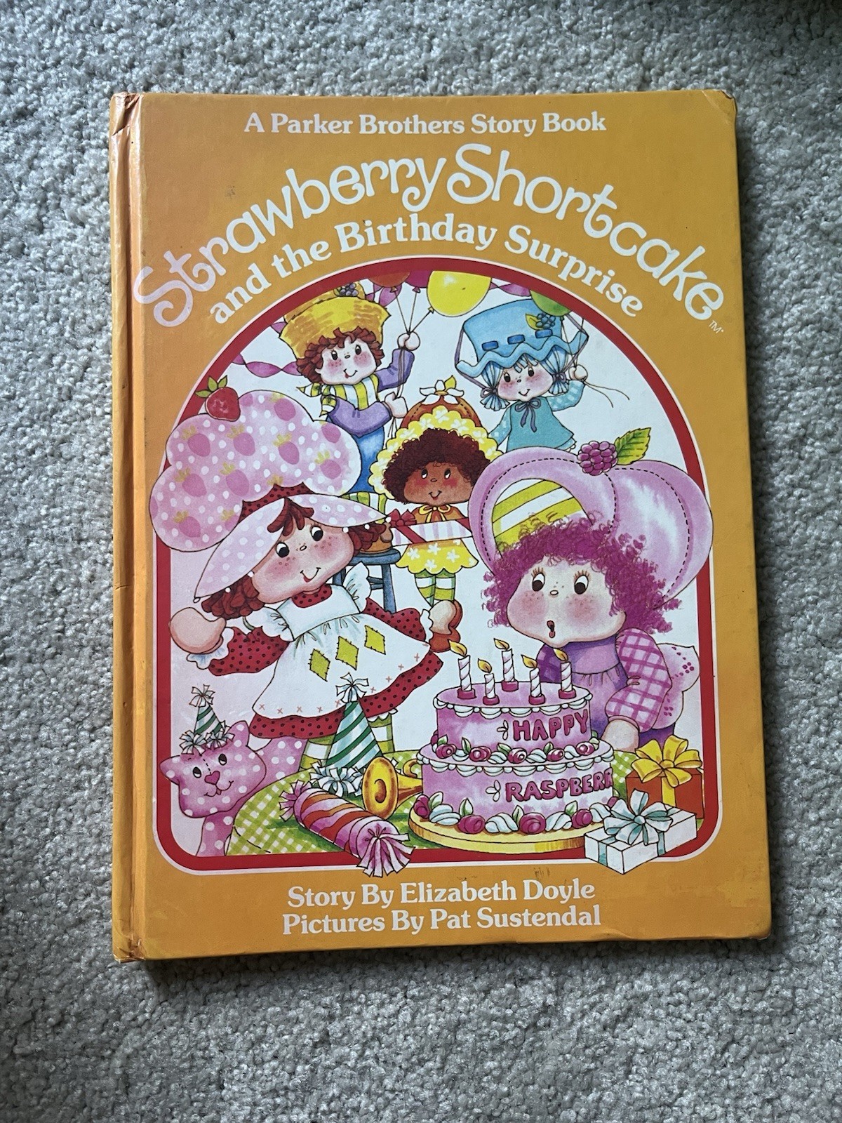 Strawberry Shortcake And The Birthday Surprise 1983 Hardback