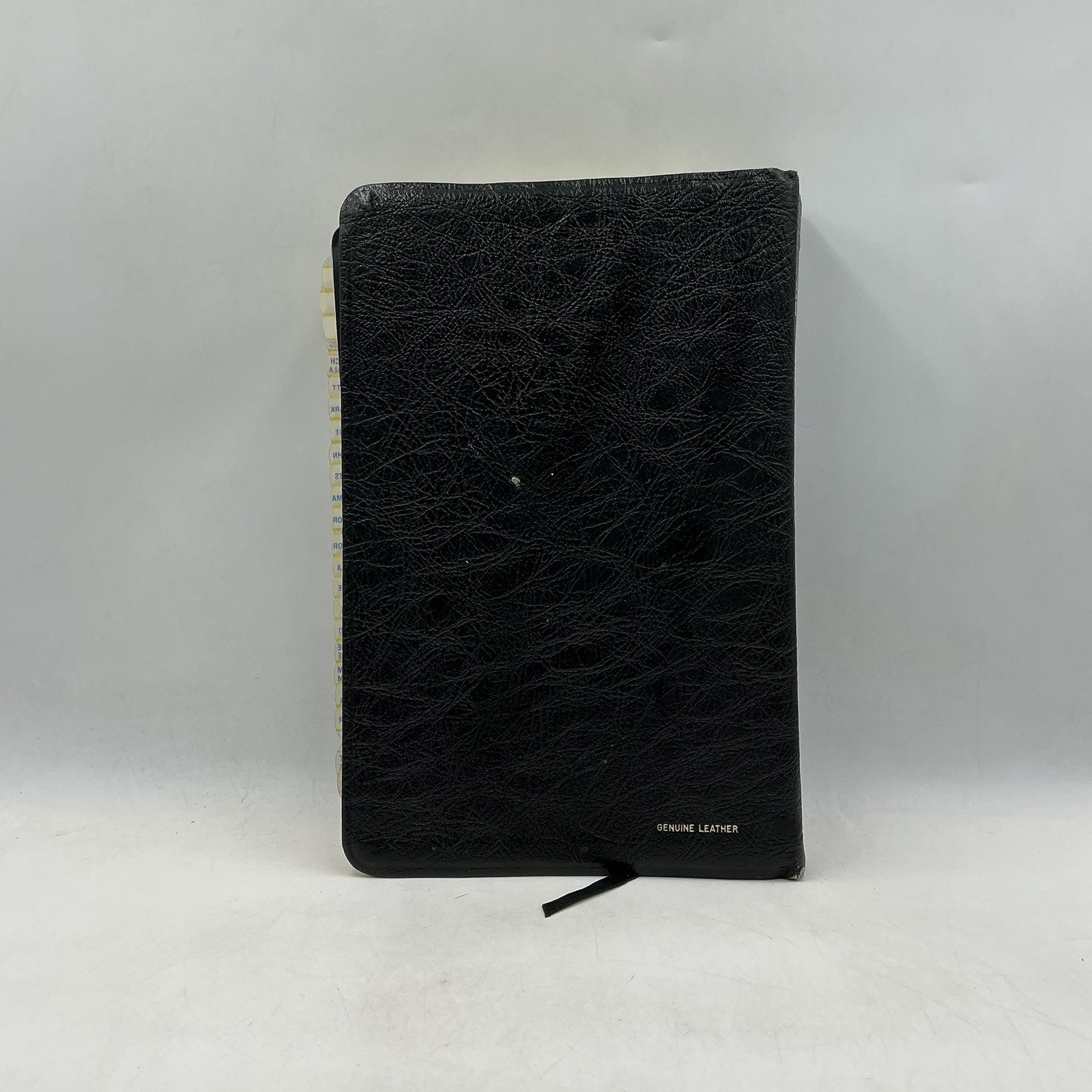 Vintage Holy Bible The Open Bible NKJV Expanded Edition Thomas Nelson Leather