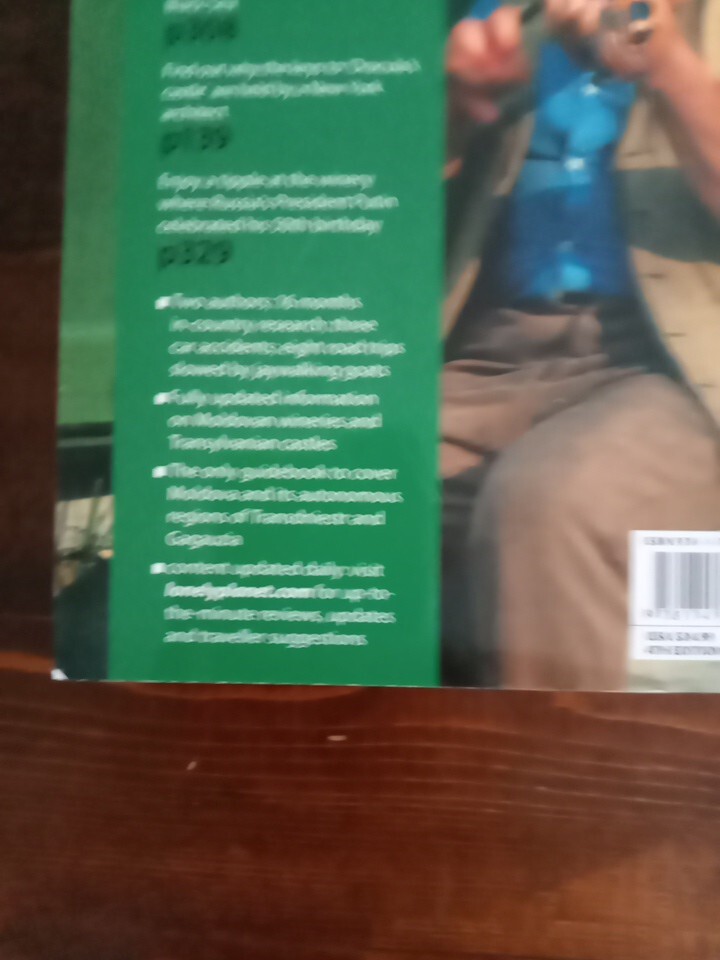 Romania and Moldova by Lonely Planet guide (2007, Trade Paperback) NEW 392 Pages