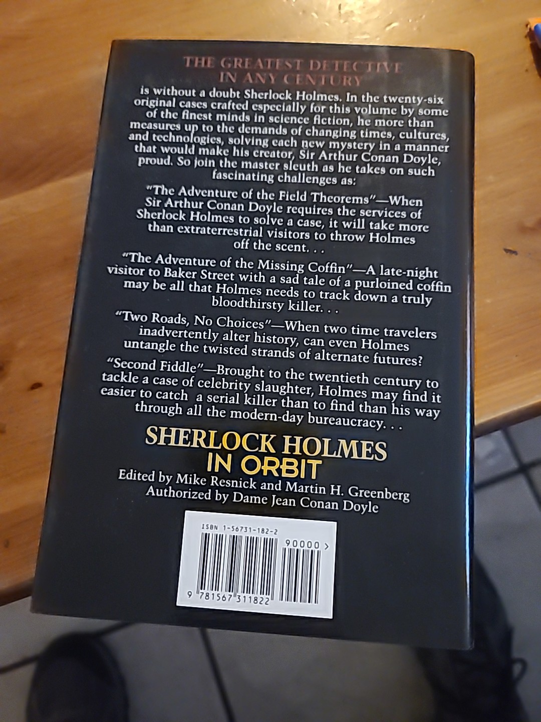 Sherlock Holmes in Orbit by Mike Resnick (1997, Hardcover)