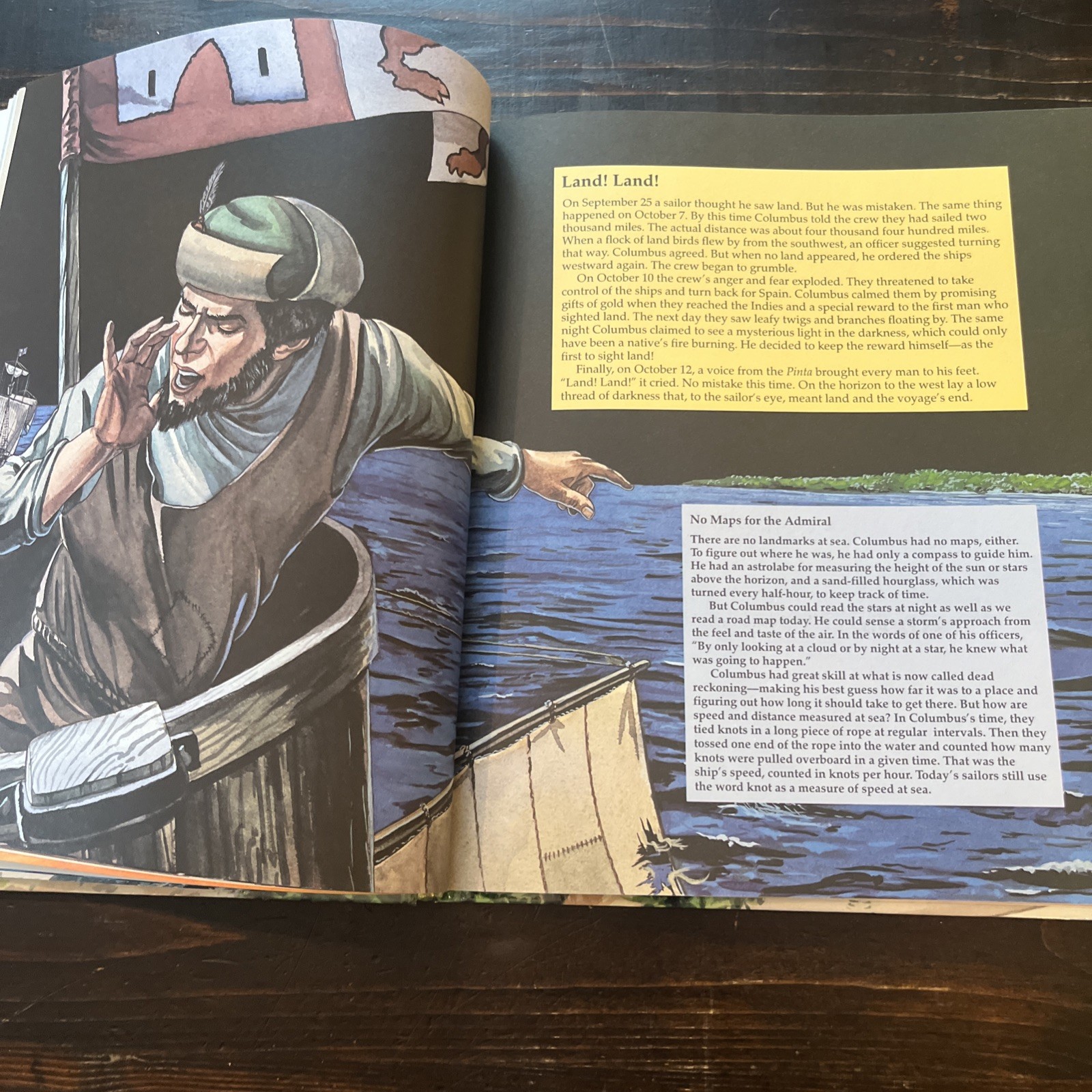 Lot Of 3 Vintage Christopher Columbus Picture Books Biography, Class Library