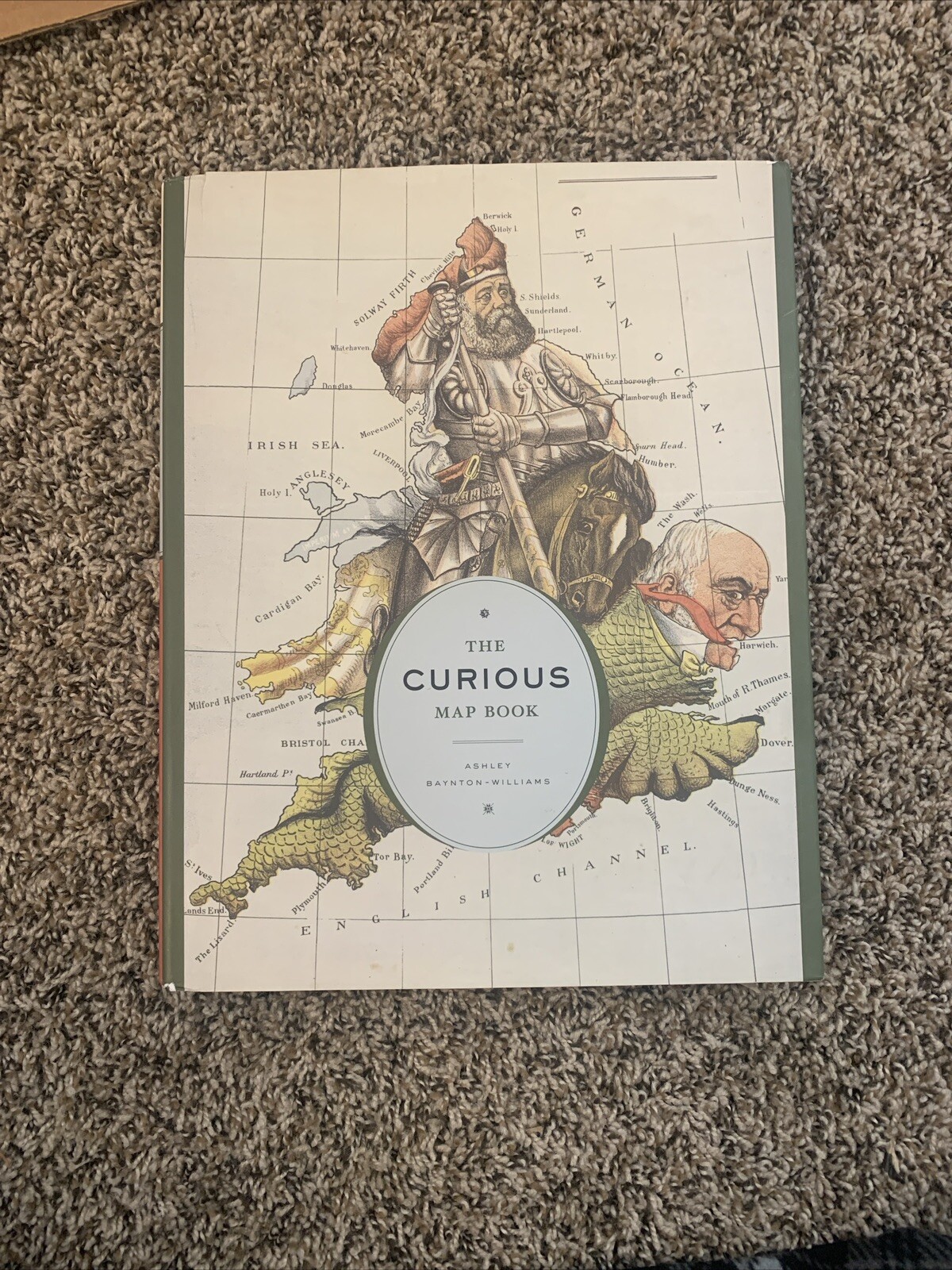 The Curious Map Book by Ashley Baynton-Williams: Used
