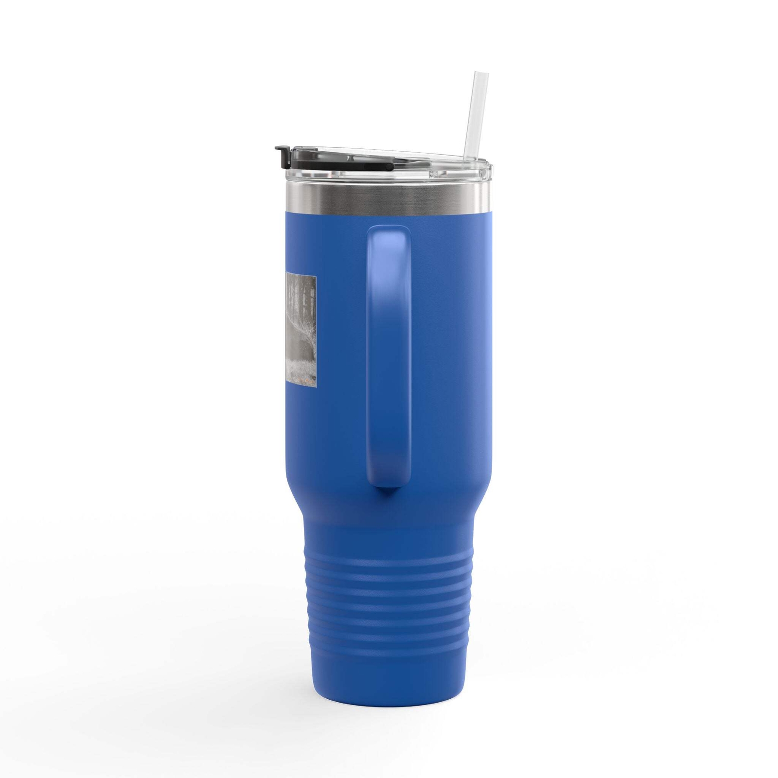 Wildlife-Inspired Insulated Travel Mug – 40oz with Bison Design