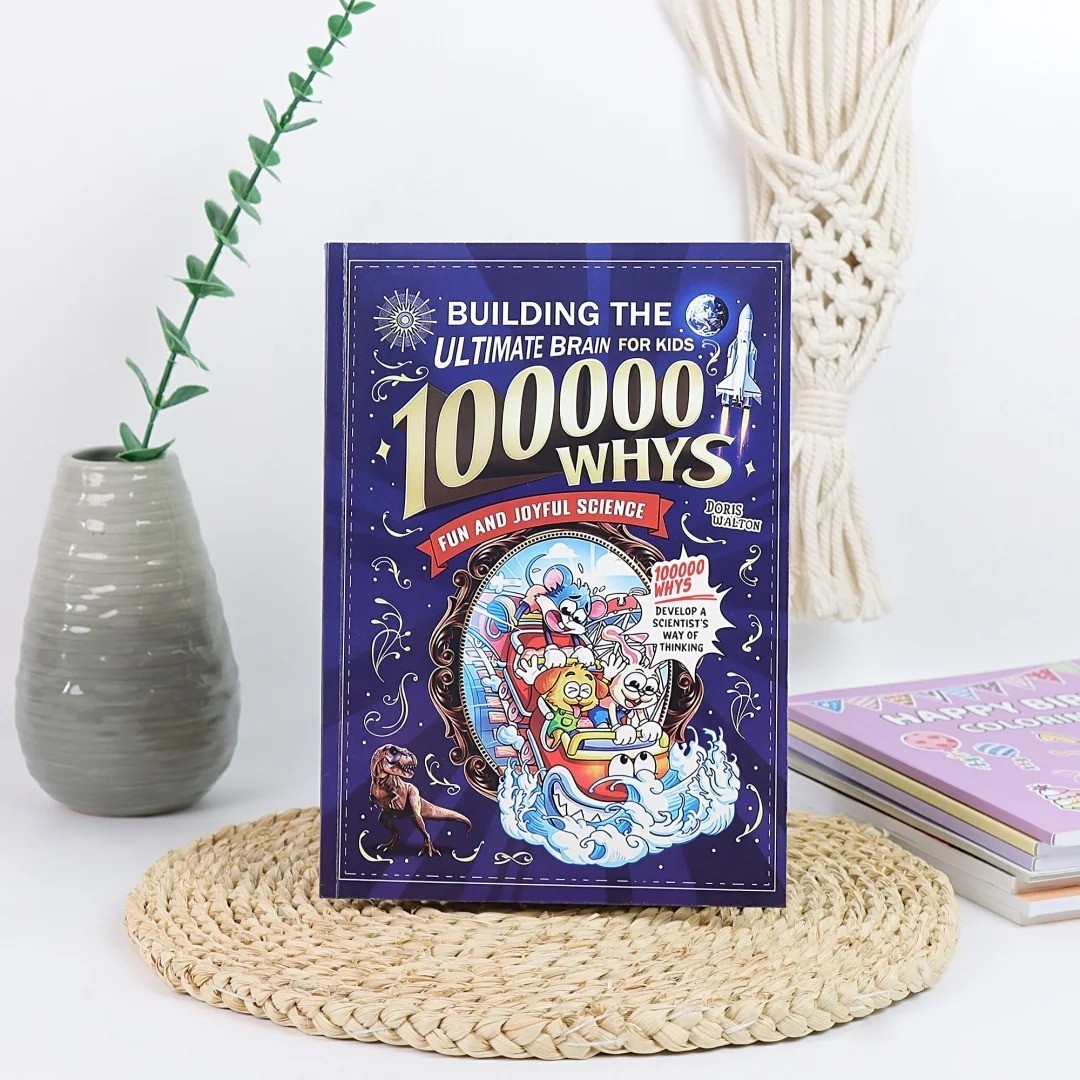 Children’s Encyclopedia Why 100,000 Kids Book USA Fun Learning Science Ages 6-12