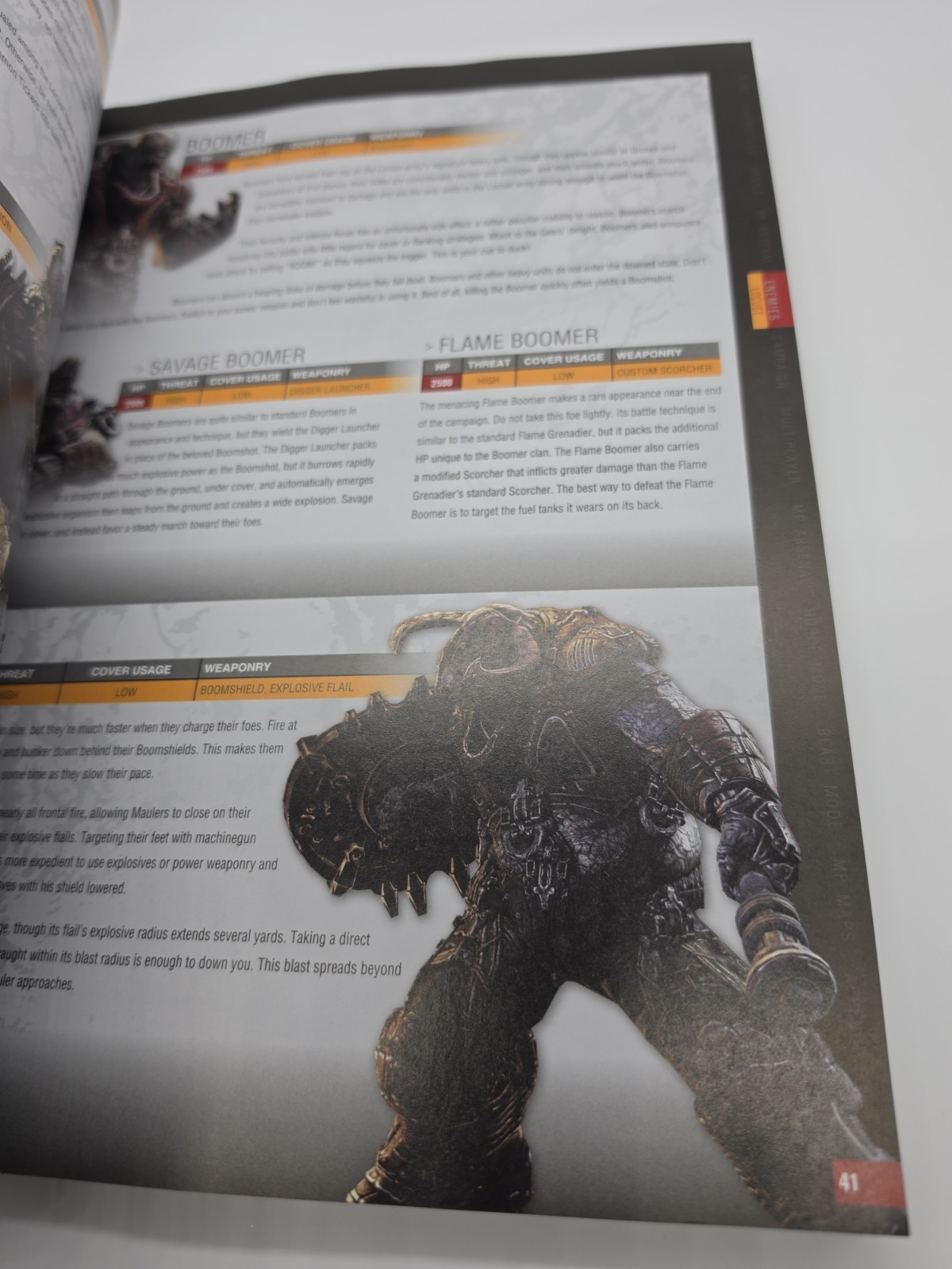 BRADY GAMES SIGNATURE SERIES GUIDE GEARS OF WAR 3 Book Xbox 360 2011 Epic Games