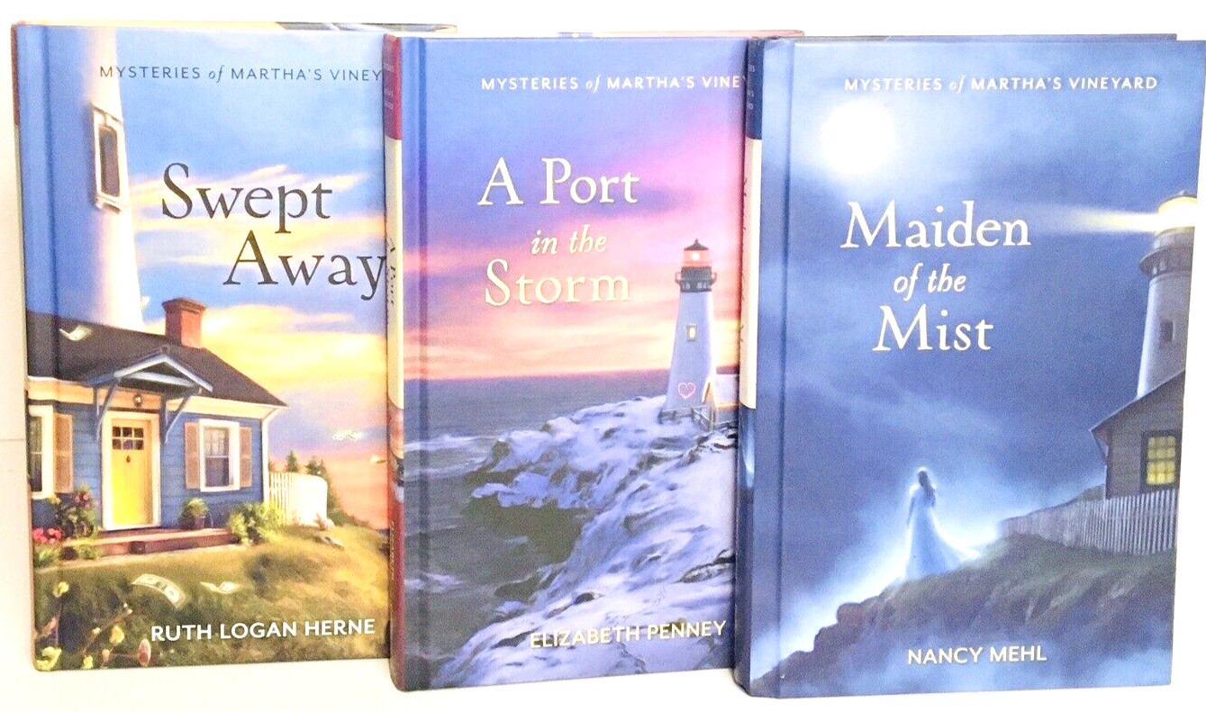 Maiden of the Mists Mysteries of Martha’s Vineyard Mix Lot of 3 Books Hardcover
