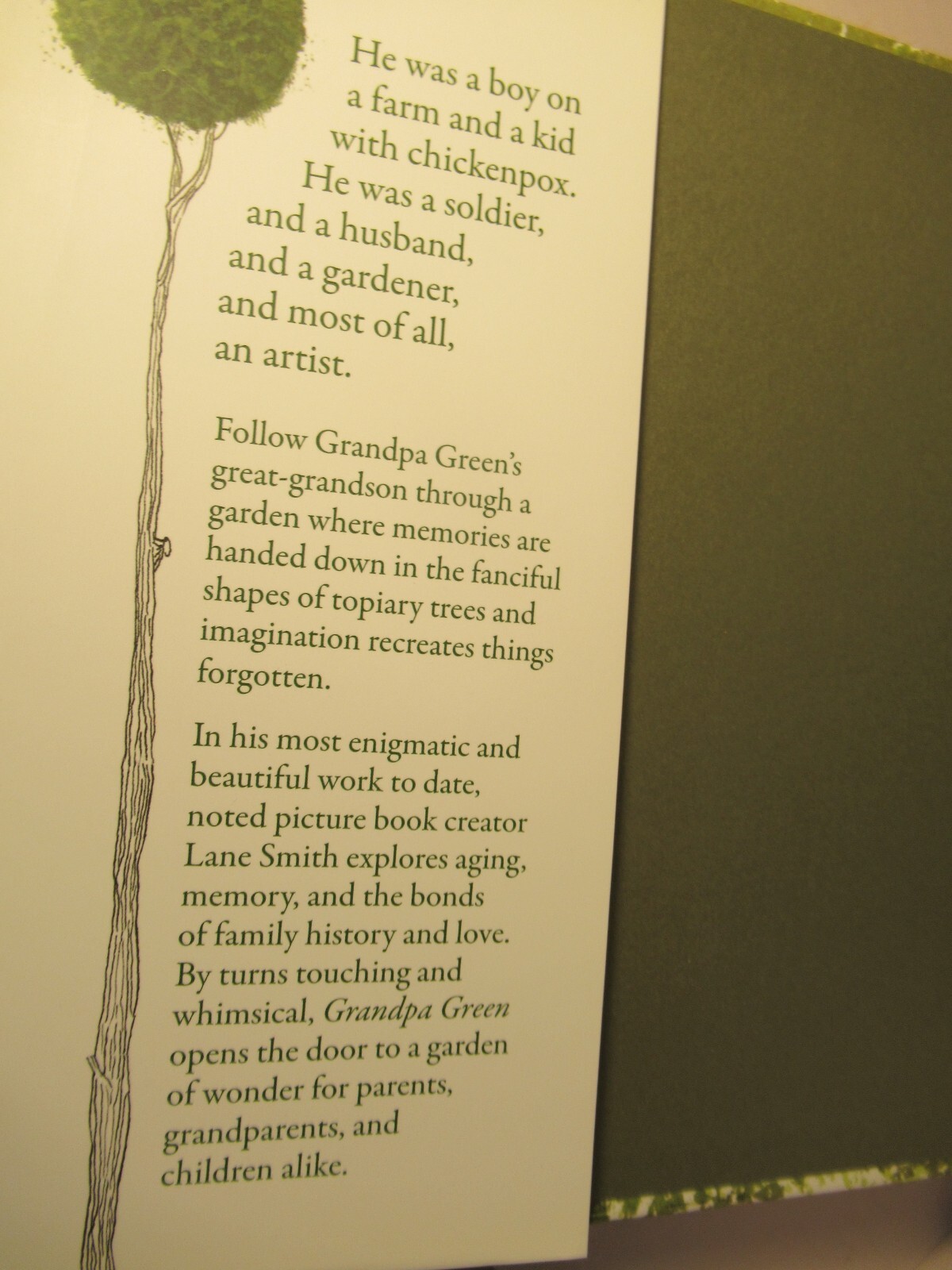 Grandpa Green / by Lane Smith
