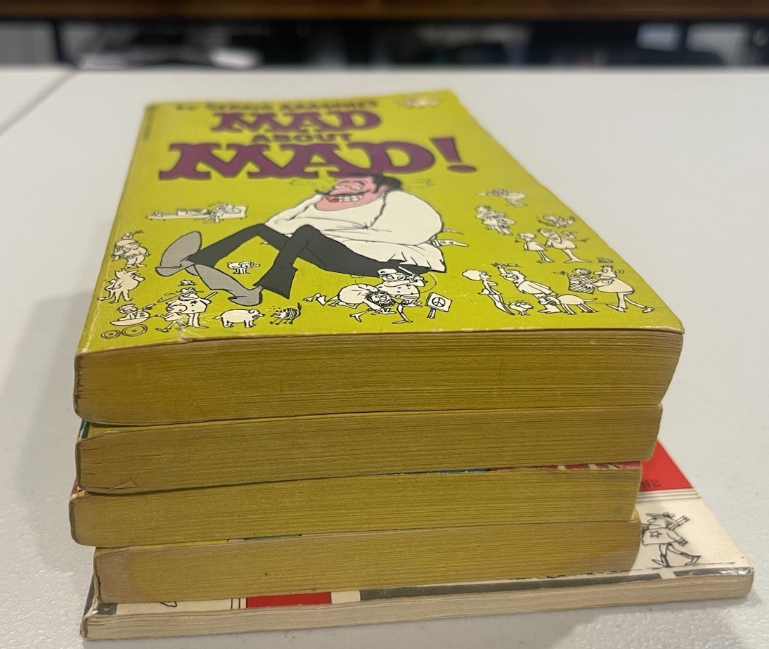 MAD Magazine Sergio Aragonés Lot 5 Paperback Books Mad Marginals Viva Mad VTG