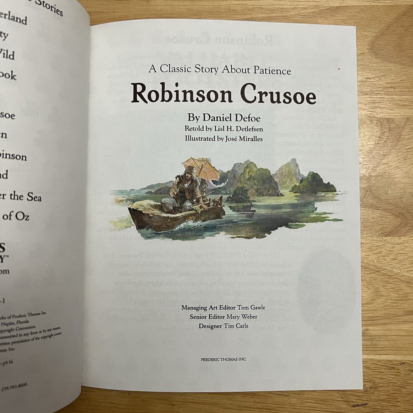 Robinson Crusoe A Classic Story About Patience Values to Live By Series Paperbac