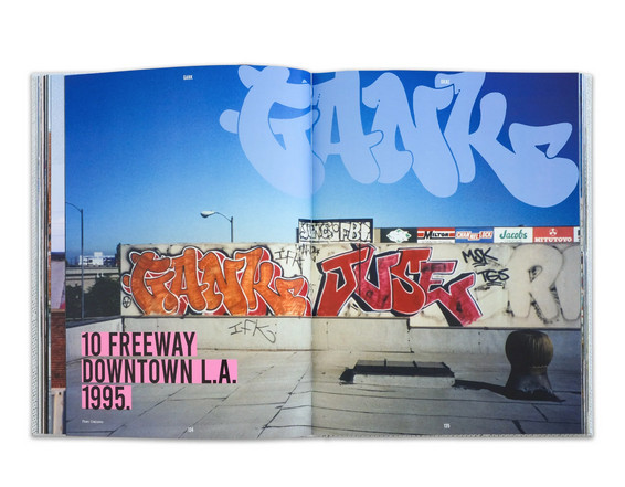 GKAE graffiti book LOS ANGELES MSK AWR Signed by GKAE street art SABER REVOK mta