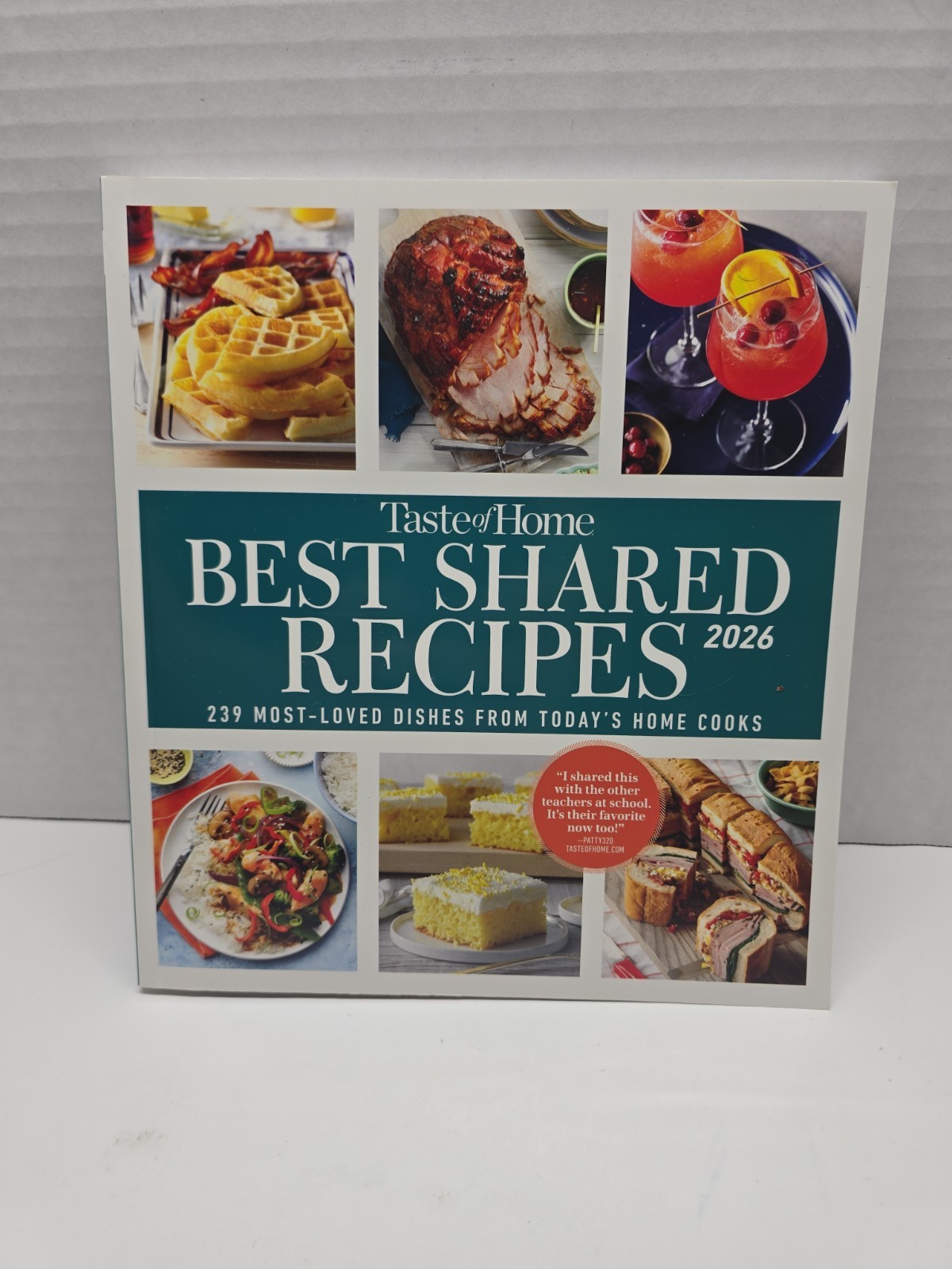 Taste of Home Best Shared Recipes 2026 Paperback 239 Most-Loved Dishes Cookbook