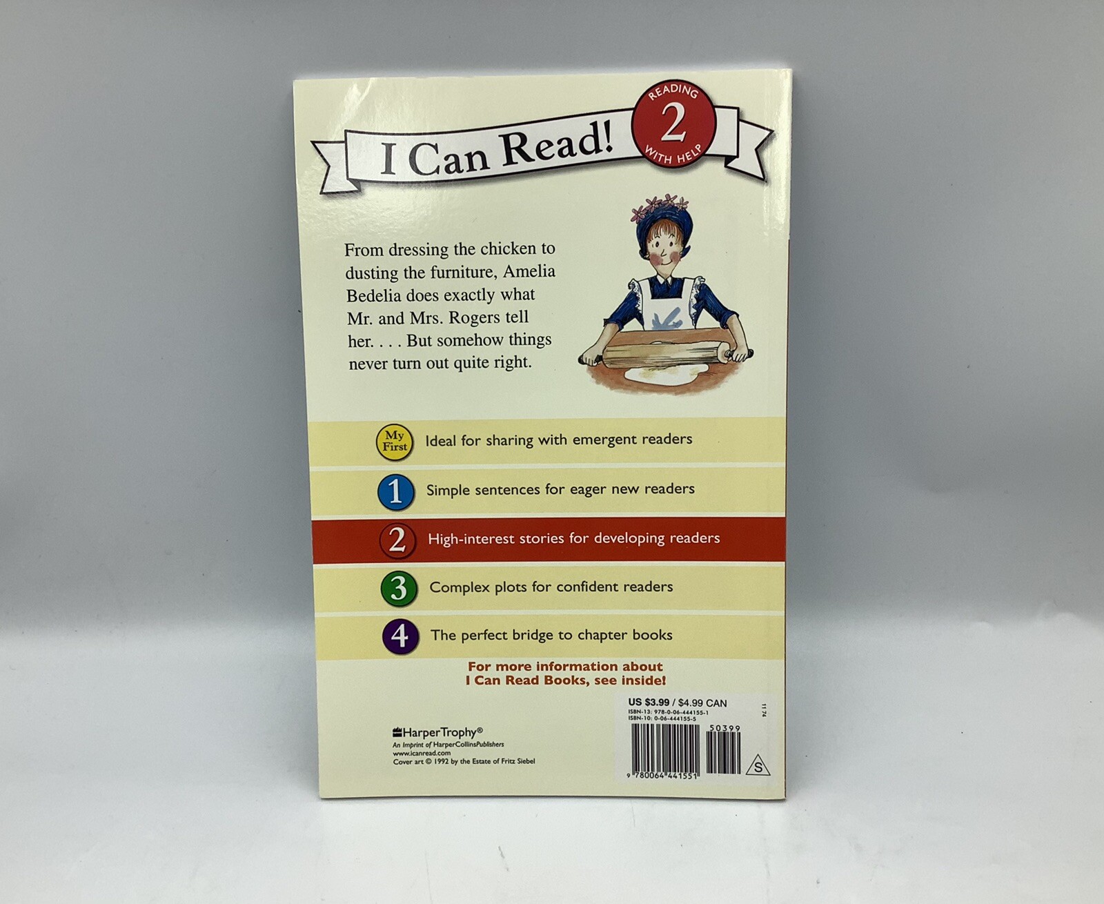 I Can Read Level 2 Ser.: Amelia Bedelia by Peggy Parish (2012, Trade Paperback)
