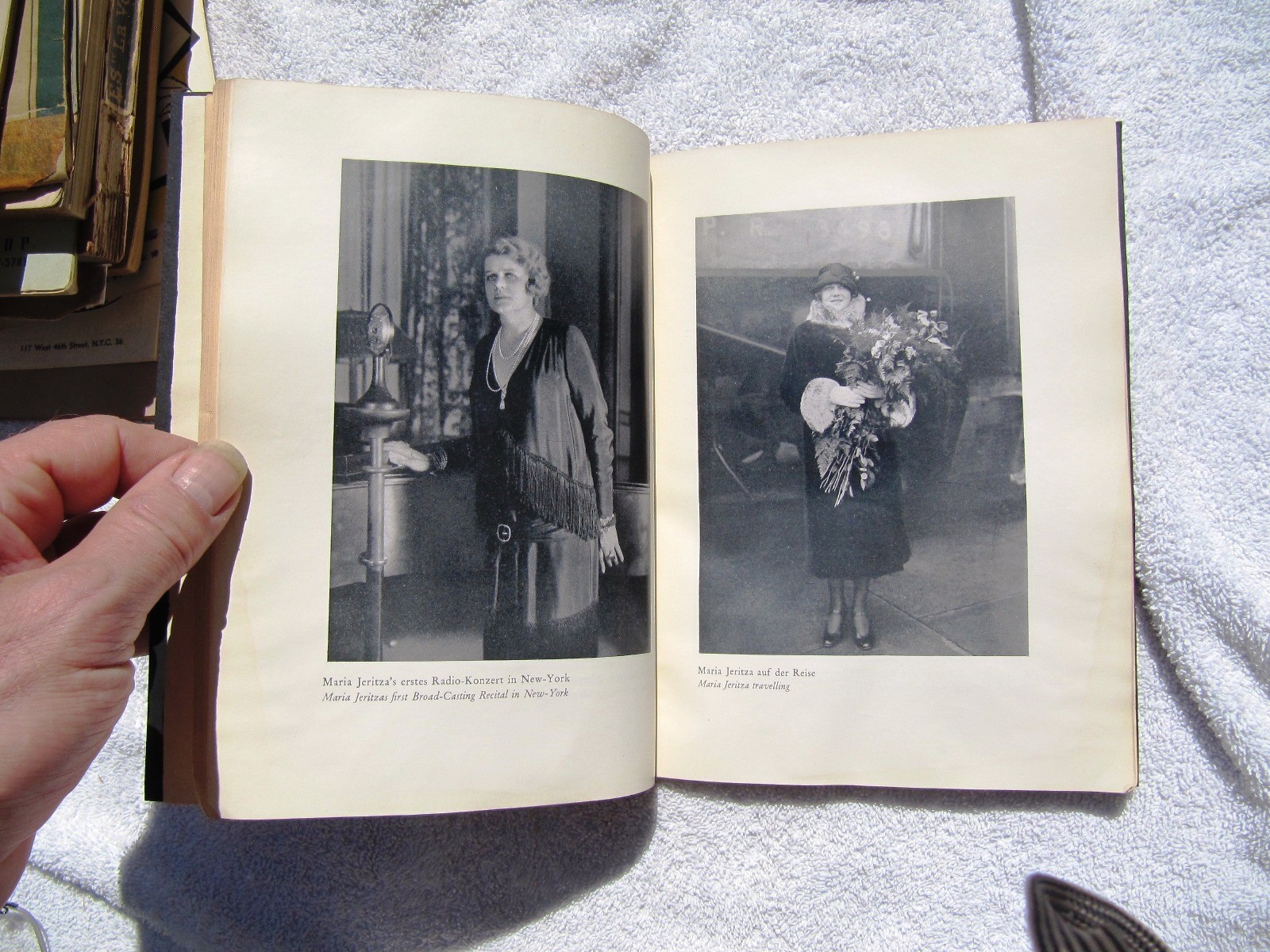 1931 MARIA JERITZA von Ernst Decsey Glamour Photo Book Biography German Fischer