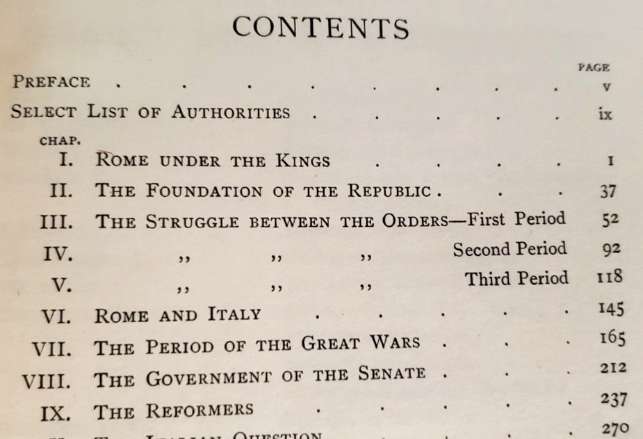 1899 1st,Taylor CONSTITUTIONAL & POLITICAL HISTORY OF ROME: 753 BC – 96 AD