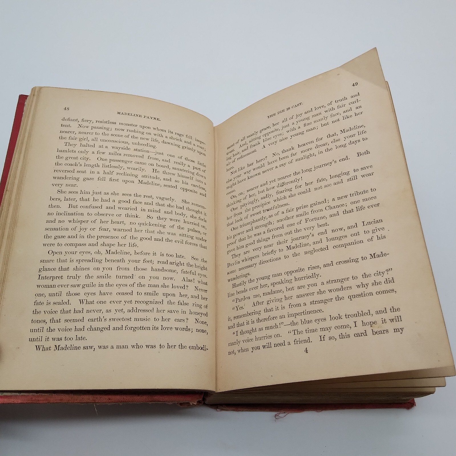 MADELINE PAYNE, THE DETECTIVES DAUGHTER by Lawrence L. Lynch 1885 HC Rare