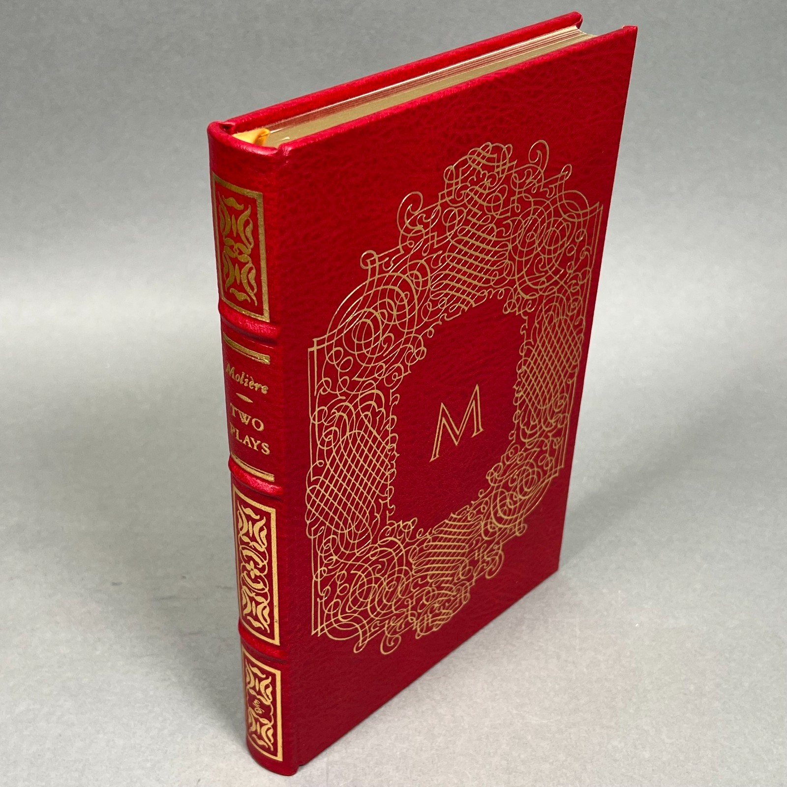 THE EASTON PRESS: TWO PLAYS BY MOLIÈRE (Leather Bound Collector’s Edition) VGC