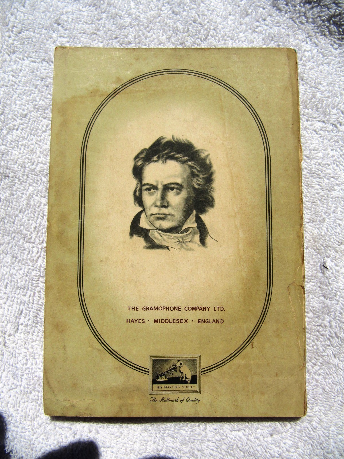 1949 His Master’s Voice GERMAN CATALOGUE Verzeichnis der Deutschen Musikplatten