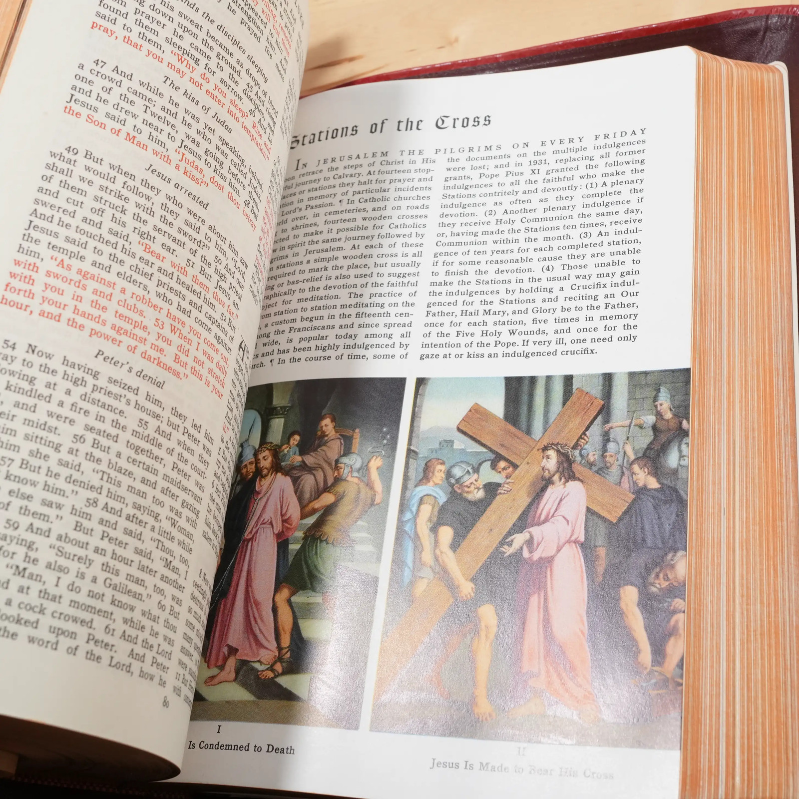 Holy Bible edited by Rev. John P. O’Connell (The Catholic Press, 1952)