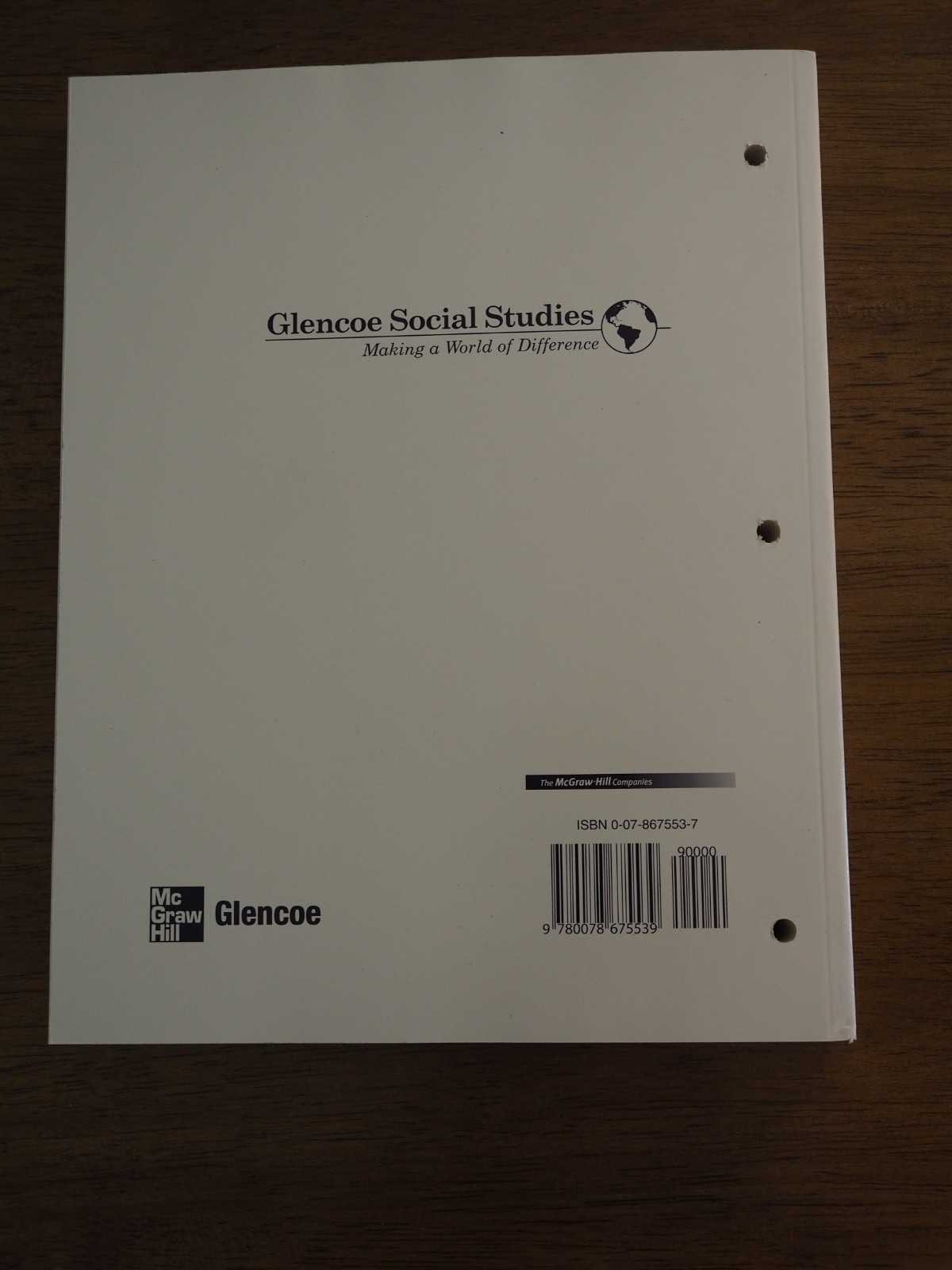 GLENCOE WORLD HISTORY, ACTIVE READING NOTE-TAKING GUIDE, By Mcgraw-Hill