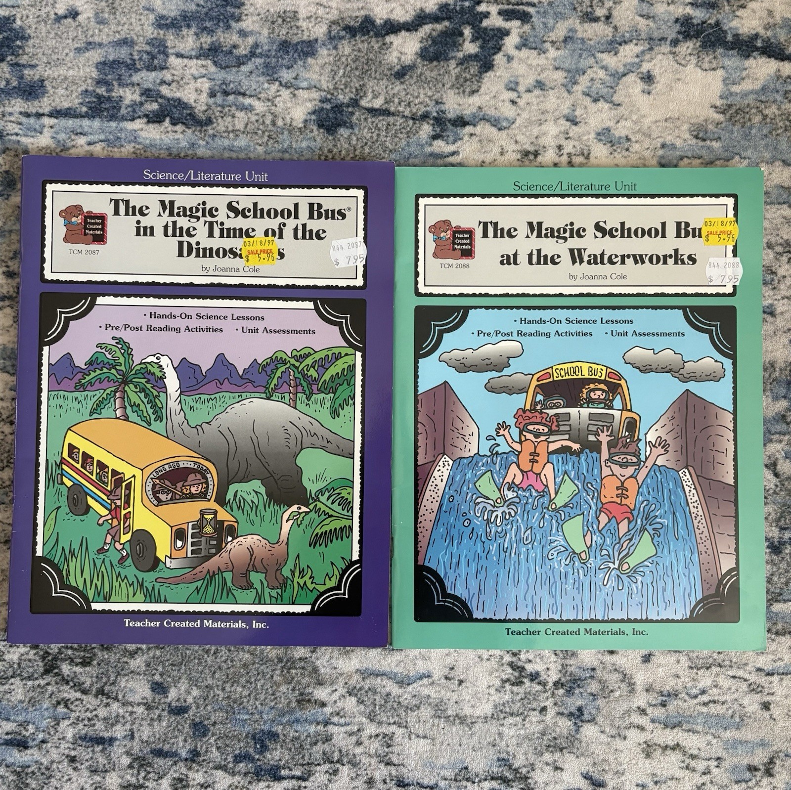 Magic School Bus Vintage Science Books Joanna Cole Bruce Degen PBS Lot of 24