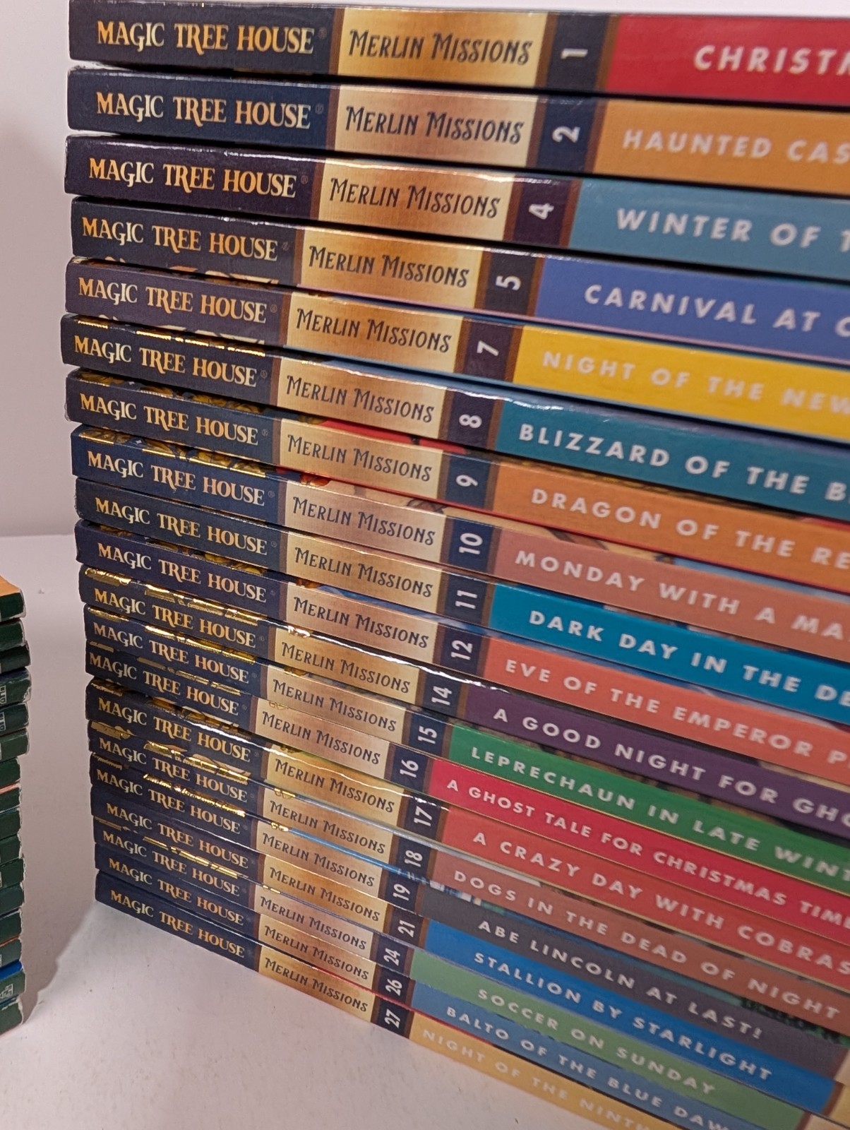 Magic Tree House Lot 52 Books #2-30+ Set & Merlin Missions VG Mary Pope Osborne