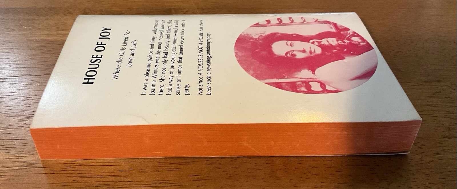 House of Joy Joannie Winters Adult Autobiography 1966 Papberback Library Sleaze