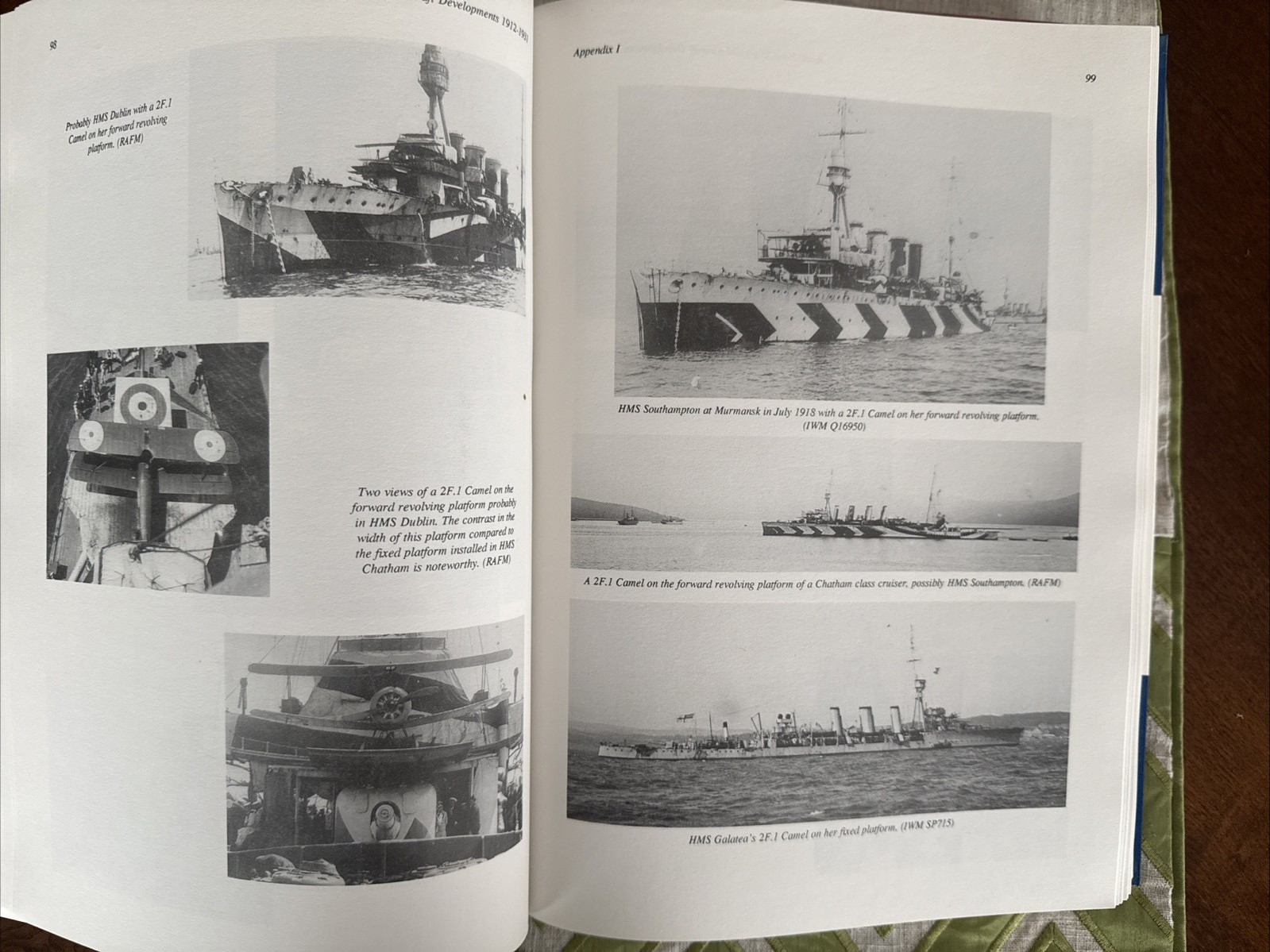 WW1 RNAS Royal Navy Shipboard Aircraft Developments 1912 – 1931 HC 1st Ed MINT