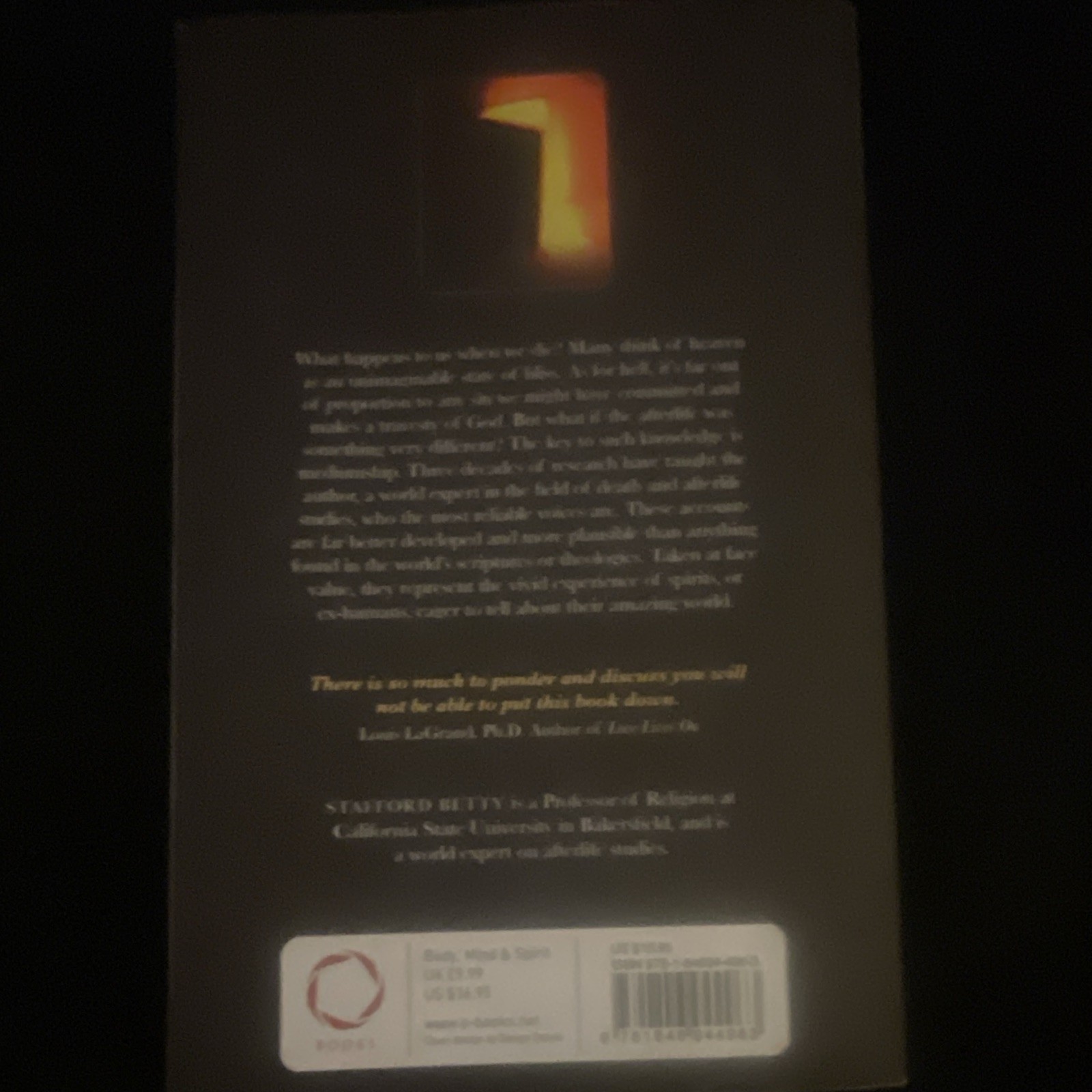 The Afterlife Unveiled: What the Dead Are Telling Us by Stafford Betty PB
