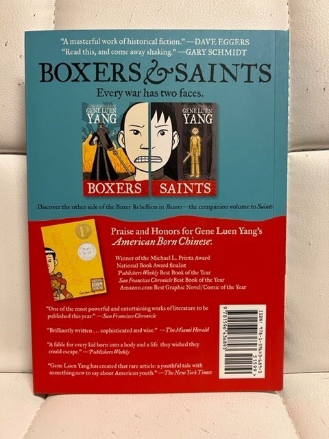 Saints autographed Book by Gene Luen Yang signed book