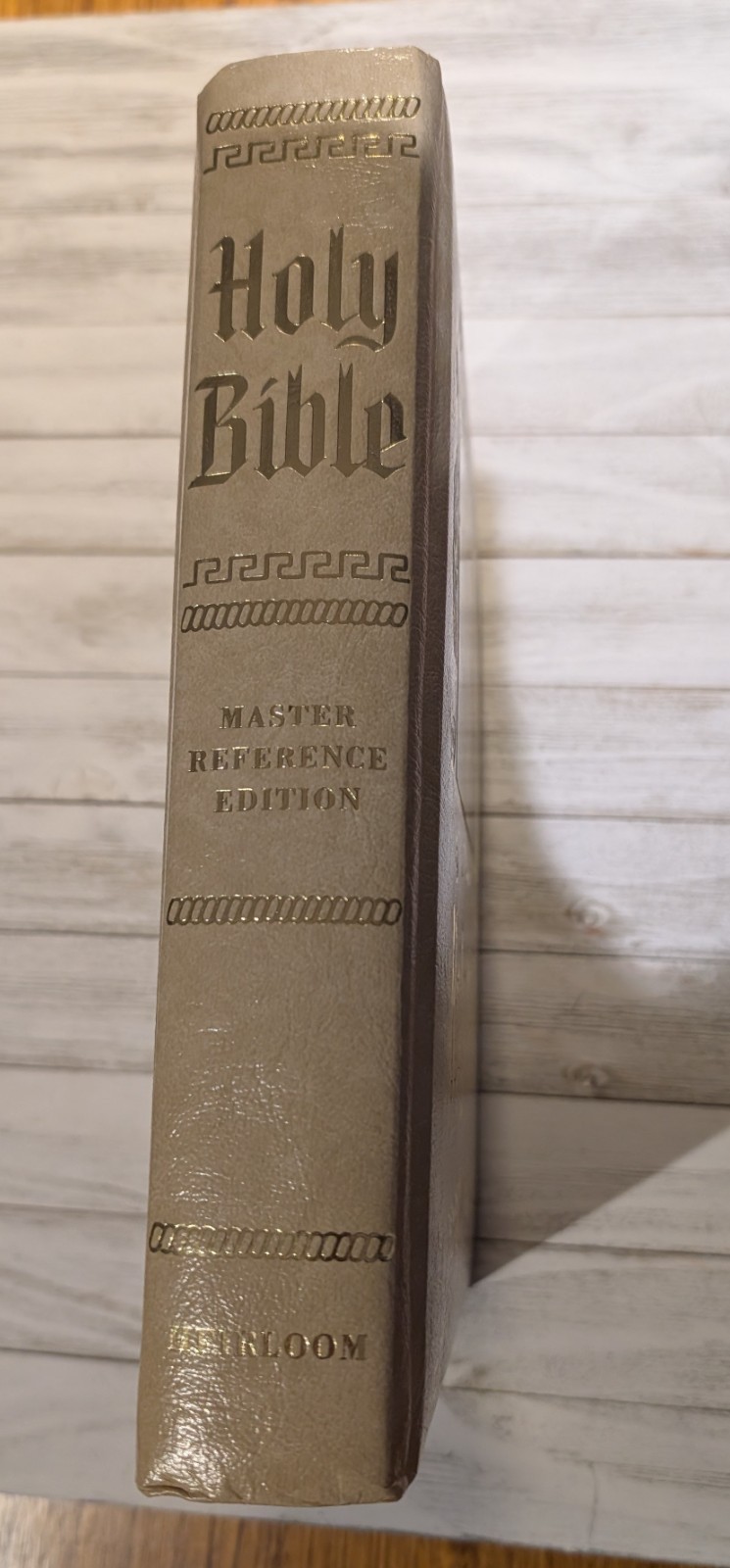 Holy Bible King James Master Reference Edition Heirloom Bible 1988 DeVore & Sons
