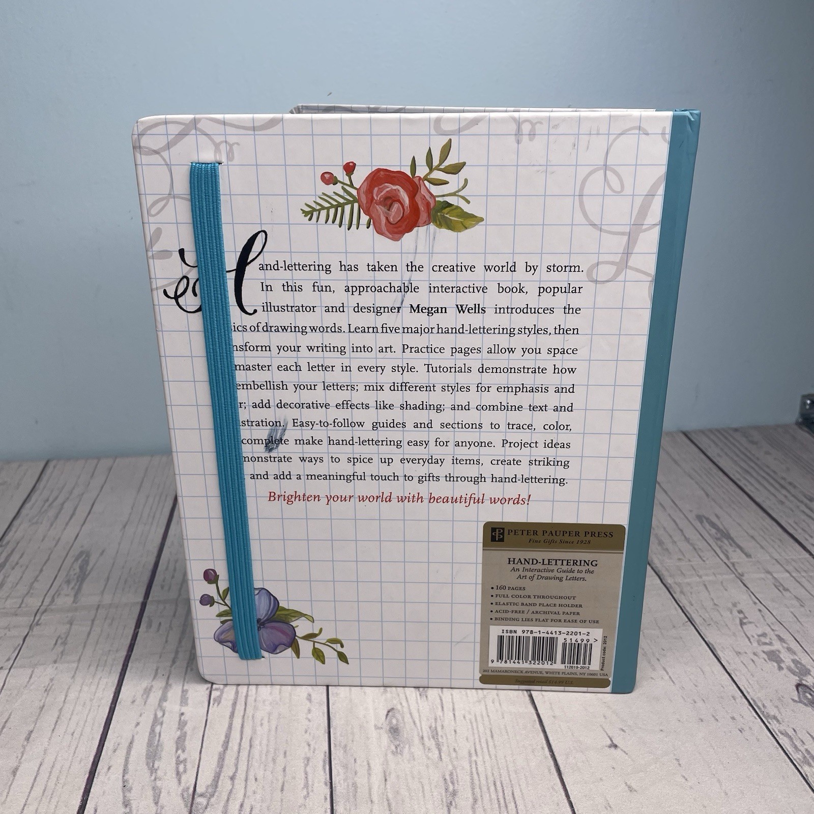 Hand-Lettering : The Art of Drawing Letters by Inc. Peter Pauper Press (2016,…