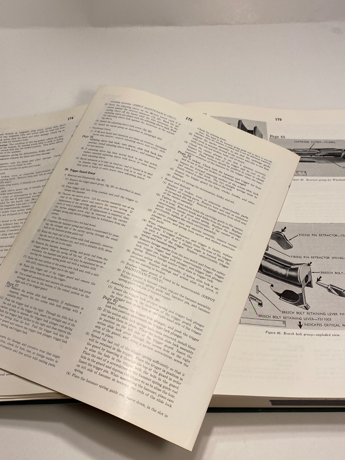 Encyclopedia Of Modern Firearms Vol 1 Parts Assembly 25th Print 1982 **Read Desc