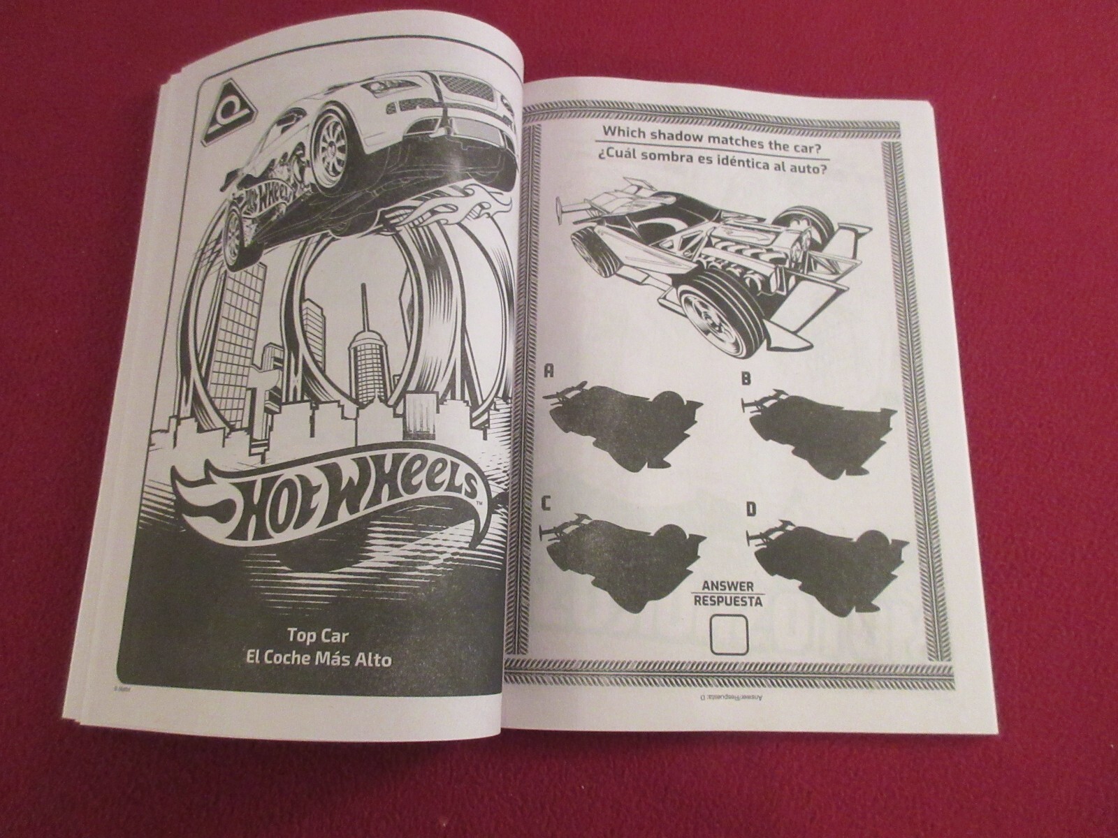 2025 Hot Wheels Coloring Book UNUSED NM/High Grade Original