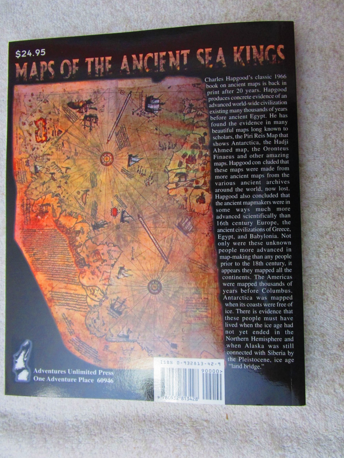 Maps of the Ancient Sea Kings: Evidence of Advanced Civilization in the Ice Age