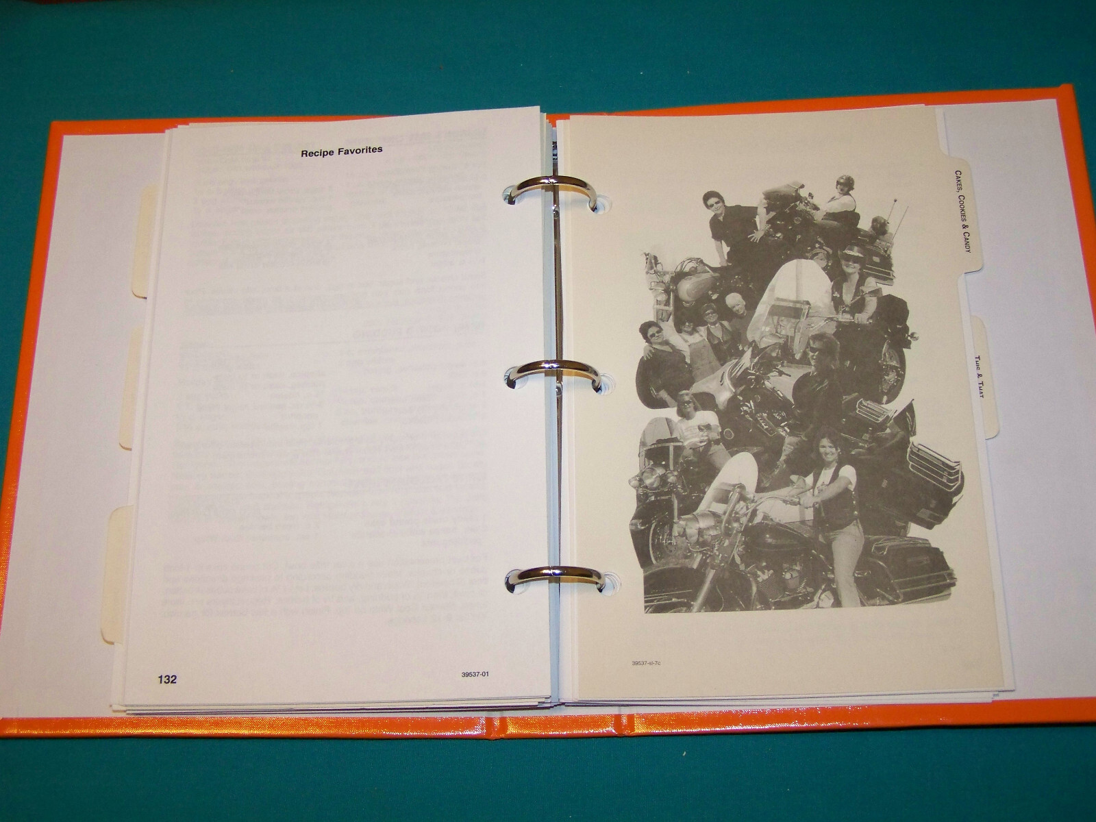 Ladies of Harley Raleigh HOG Cookbook Food, Friends and Motorcycles 2001 Photos