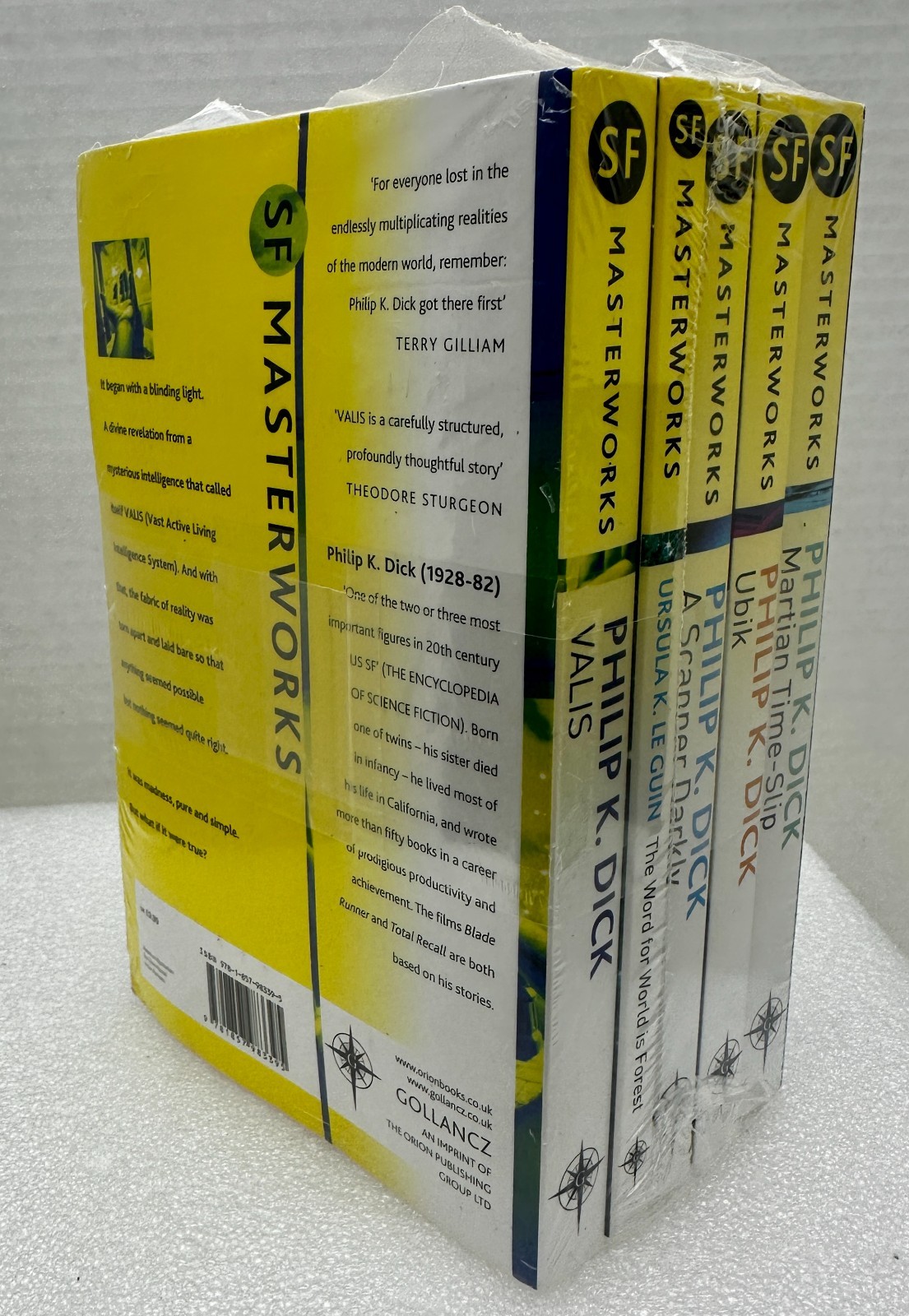 Philip K Dick SF Masterworks Lot Ubik Valis A Scanner Darkly Martian Time-slip