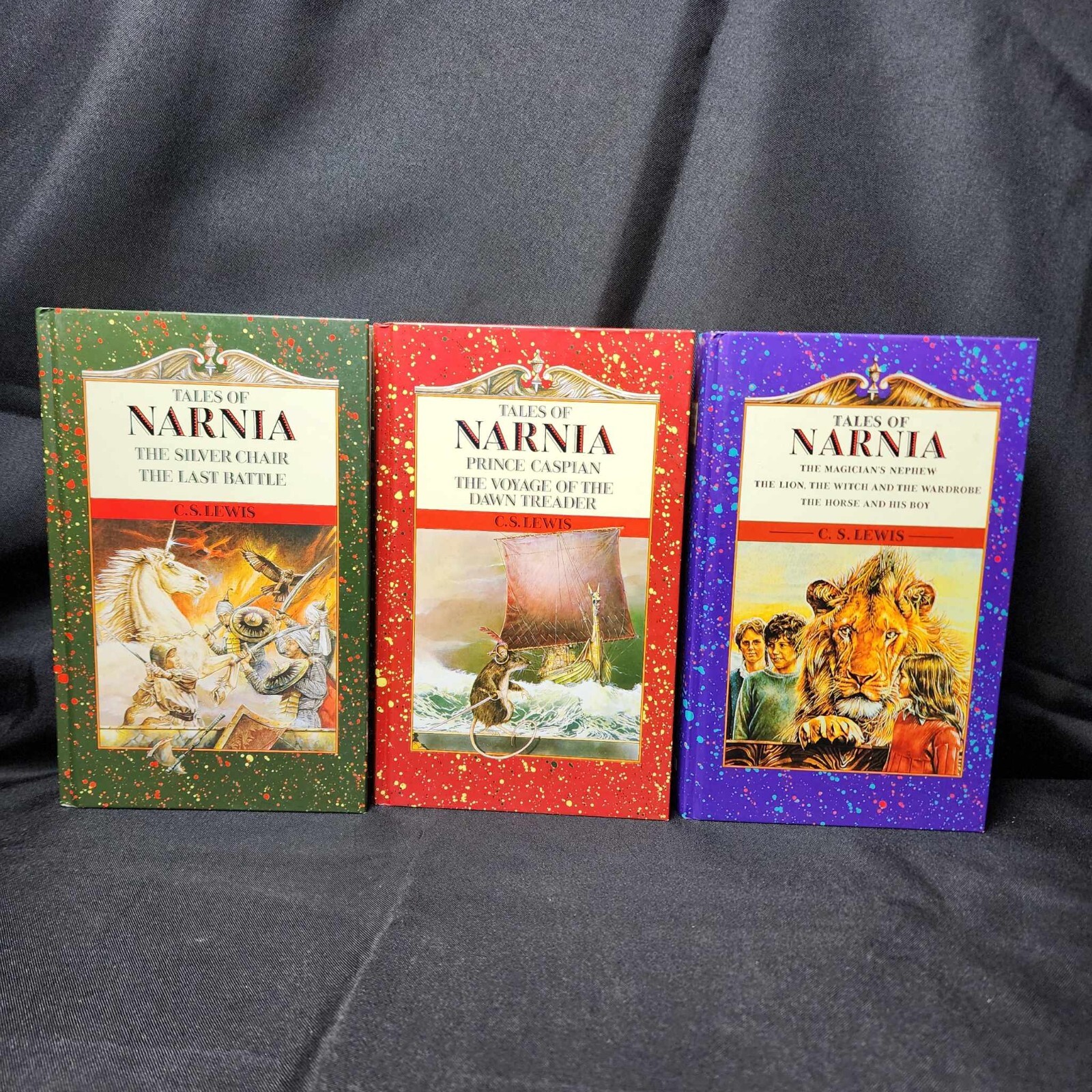 Complete Tales Of Narnia In Three Volumes. Lewis C S. PAULINE DIANA BAYNES