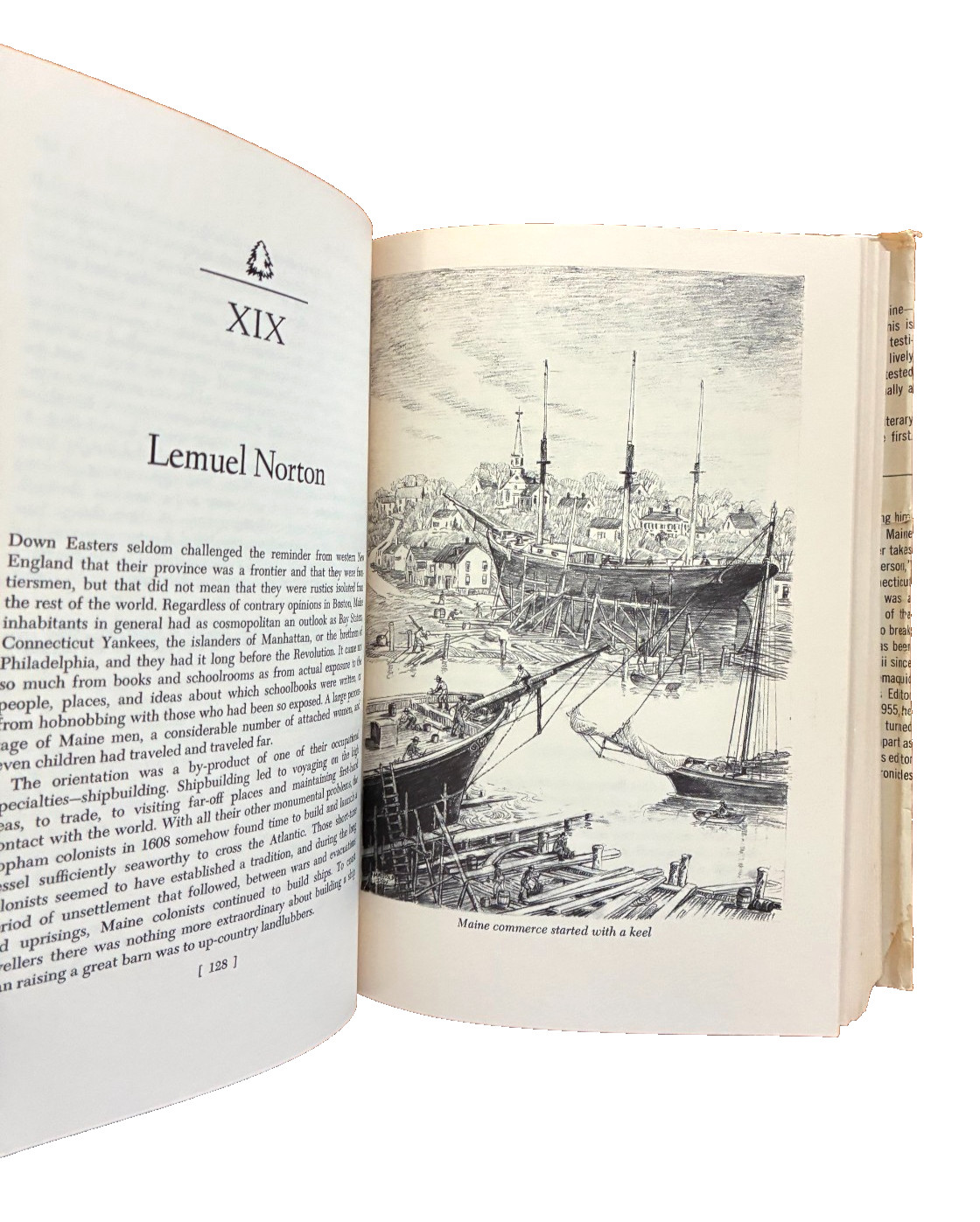 Maine A Literary Chronicle W.Storrs Lee Hardcover 1968 Story of Maine