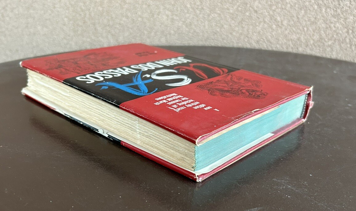 USA Trilogy by John Dos Passos; The 42nd Parallel; 1919; The Big Money 1960 HCDC